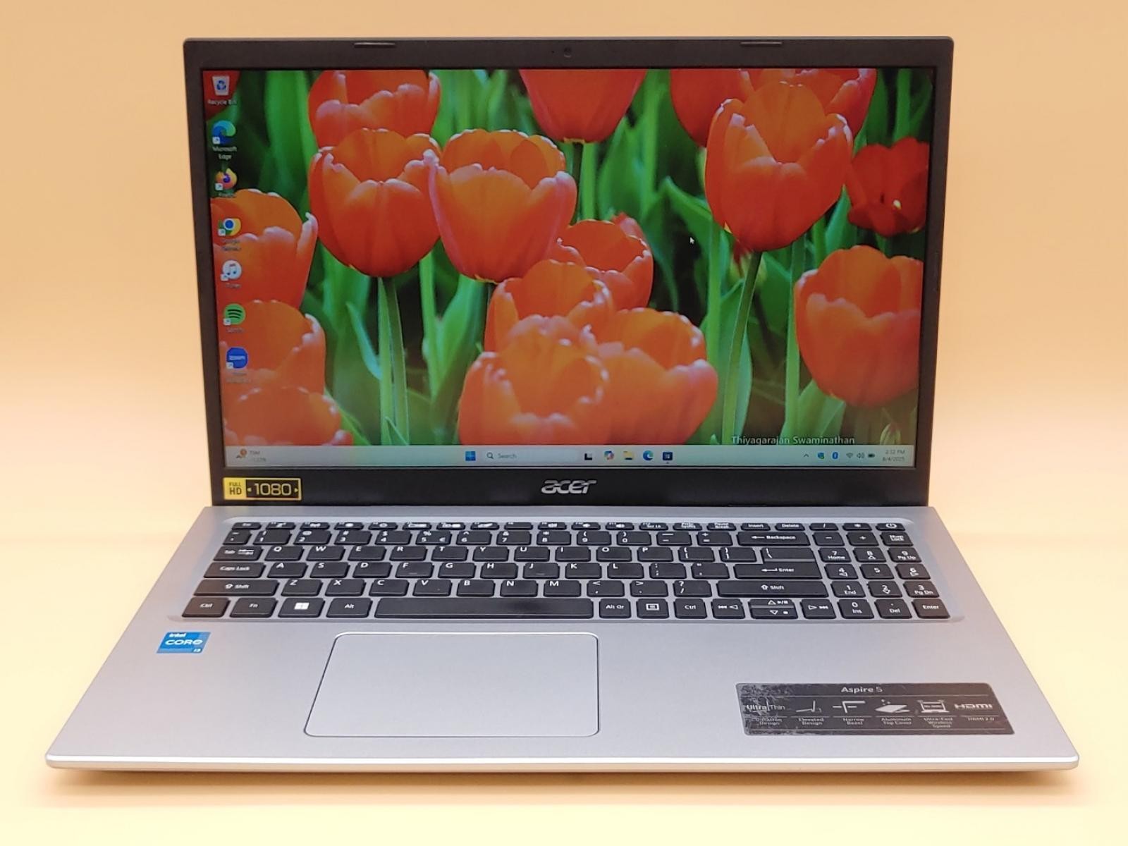 Acer Aspire 5 A515-56 15.6″ Intel i3-1115G4✔24GB RAM✔512GB NVMe✔Win11✔ *NO A/C*