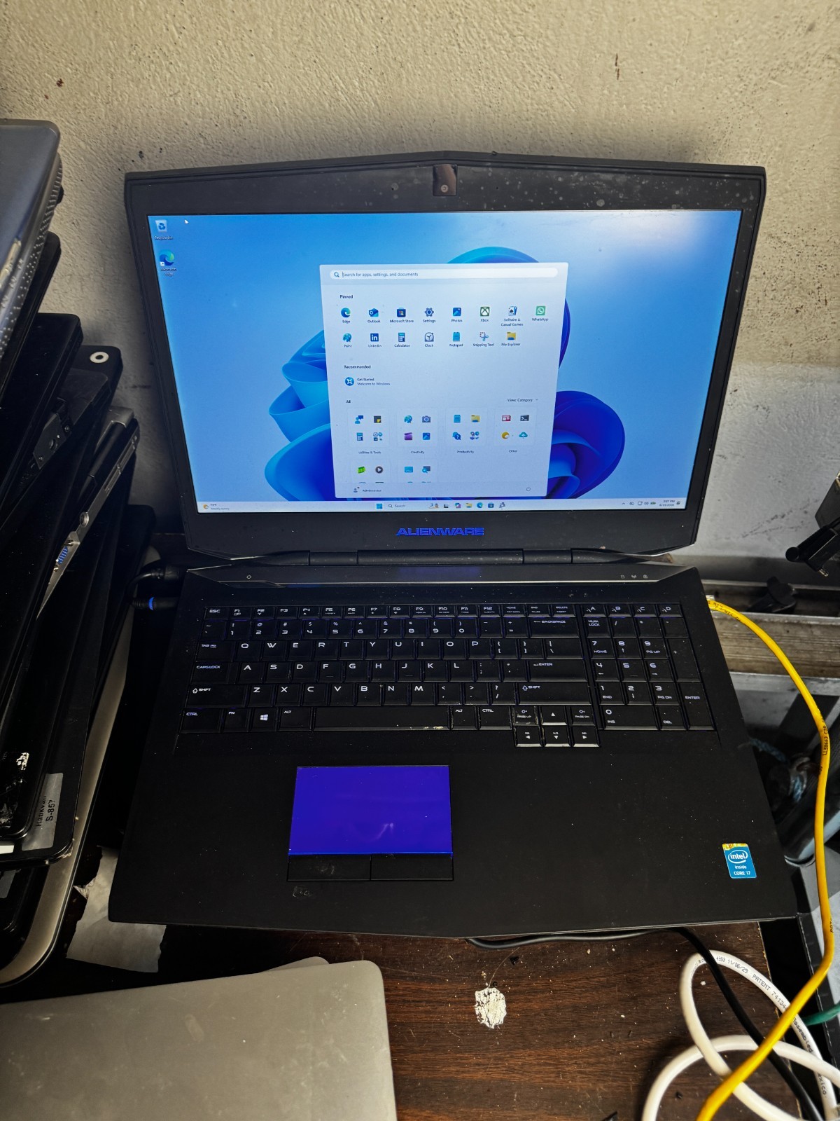 Alienware 17 Core I7-4700MQ 700GB SSD 12GB RAM Laptop *READ #6313