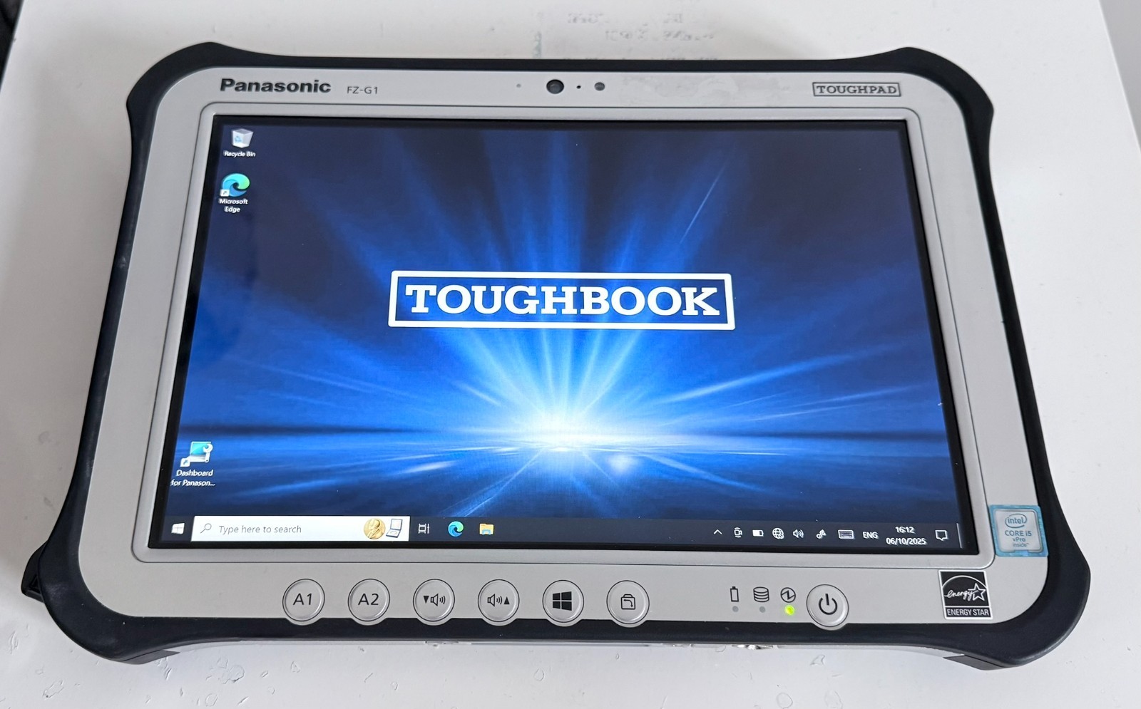 PANASONIC TOUGHPAD FZ-G1 i5 8GB LAN RJ45 A Grade Diagnostic Tablet 60 HOURS