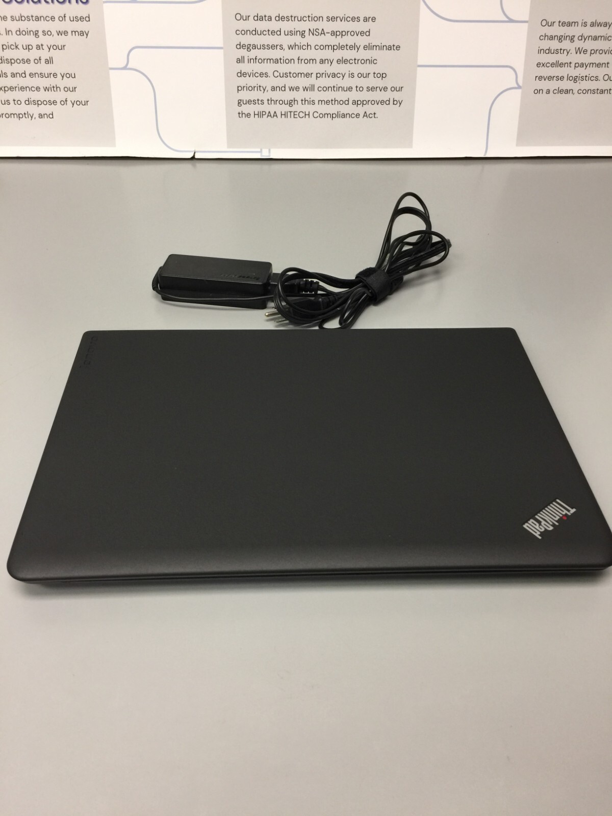 LENOVO THINKPAD E560 Intel Core i5 6th gen 2.30 GHz 8GB RAM 240 GB SSD