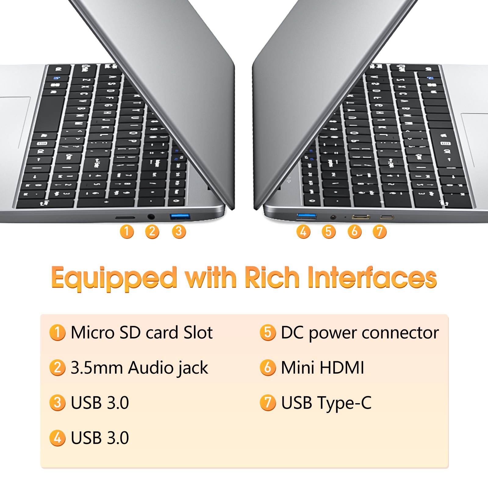 SGIN 15.6″ FHD Laptop – Intel N4000 – 4GB Memory 128GB SSD – Windows 11 – NEW