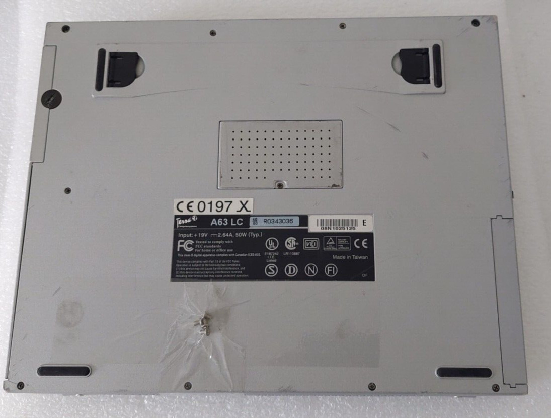Terra – A63 LC – 19V 2.64A 50W – Laptop – Used / Vintage – Collector’s Item