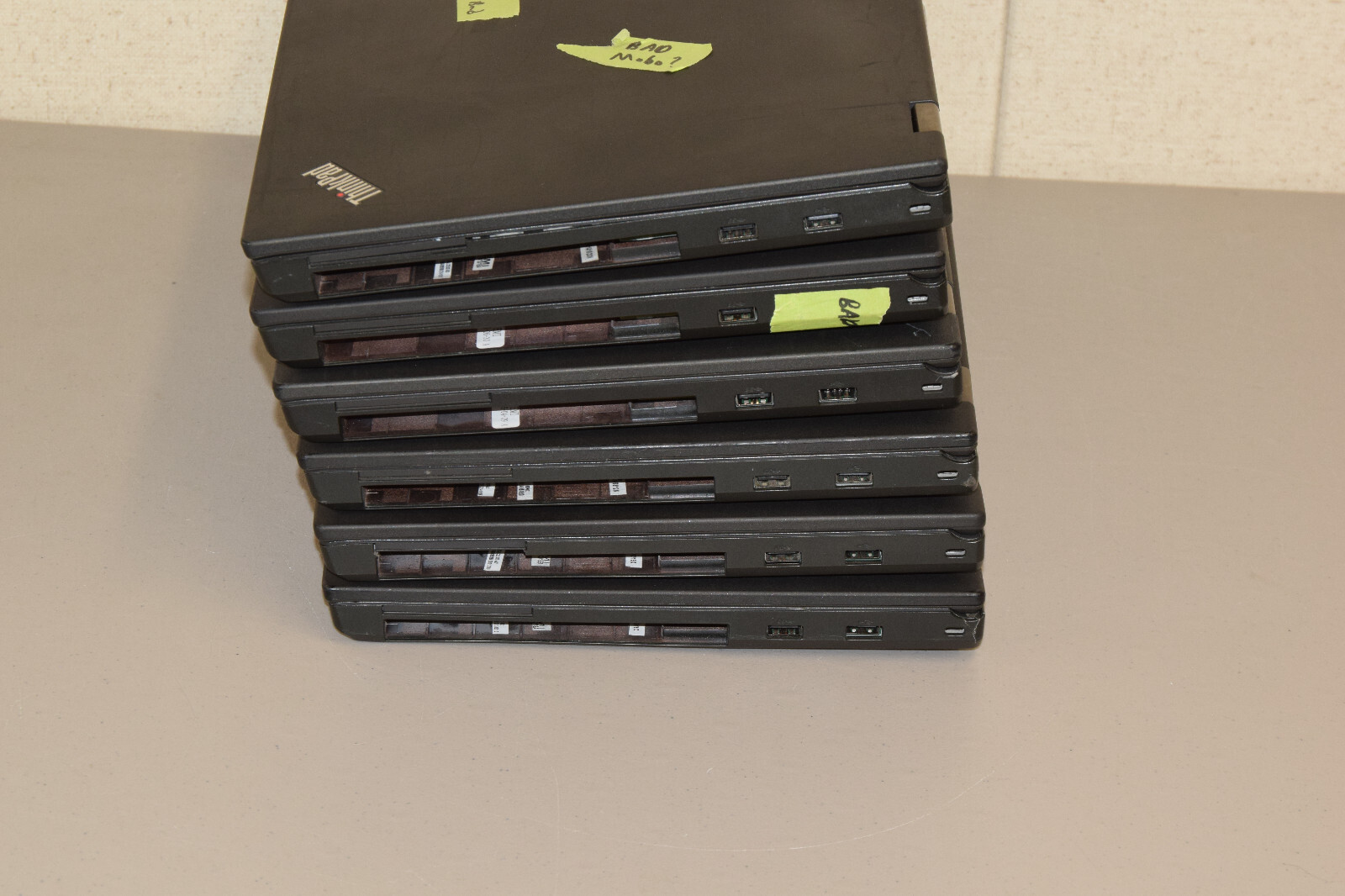 LITERAL PILE OF TRASH Mixed Lot of 6 Lenovo Thinkpad W540 W541 i7 Parts Repair