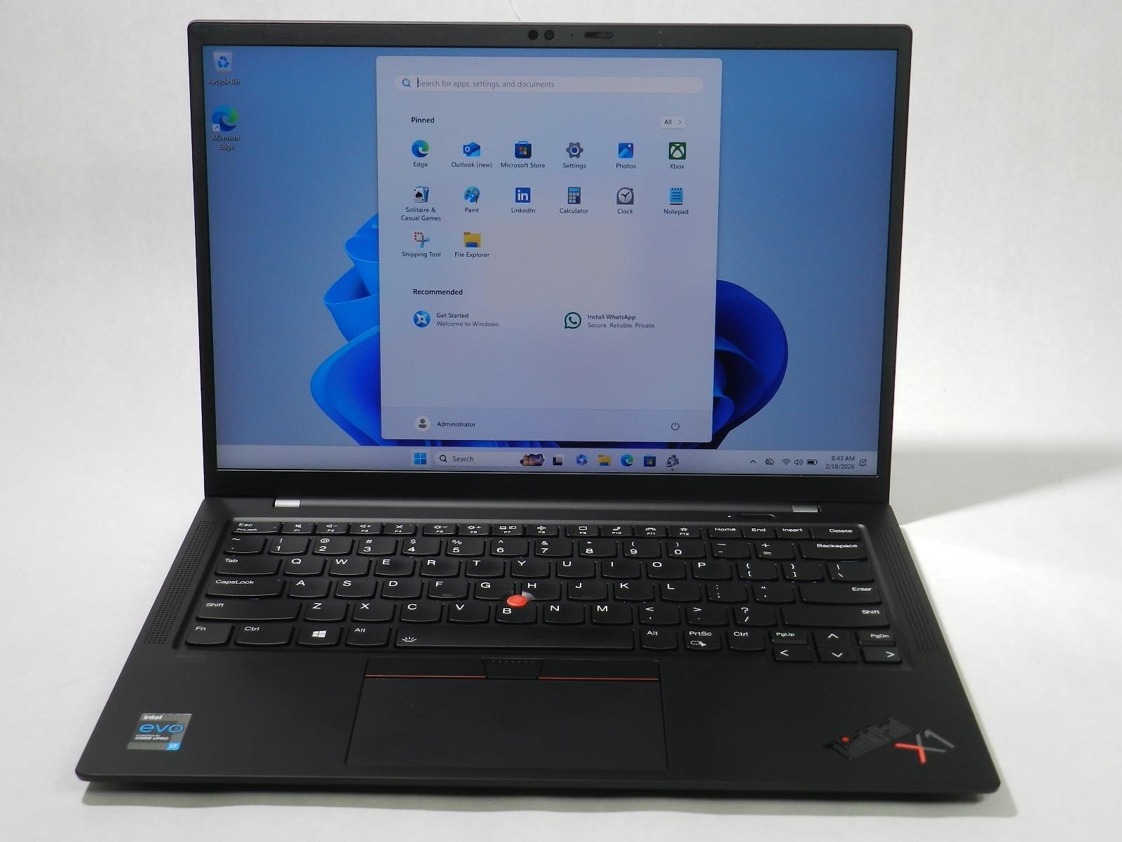 LENOVO THINKPAD X1 CARBON 9TH GEN | TOUCH | 11TH i7 | 512GB | 16GB | A+| BH 90%