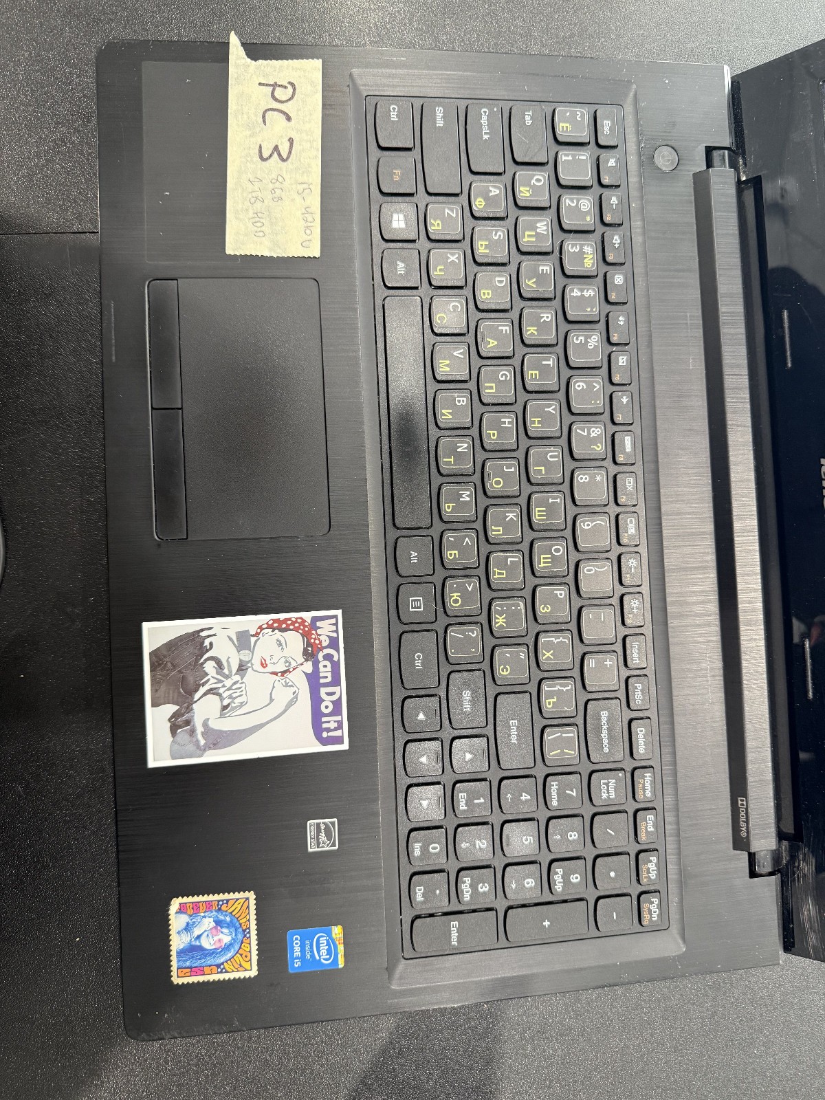 Lenovo G50-70 Core i5 4210U RAM 8GB 1TB HDD Windows 10 Lots of stickers!