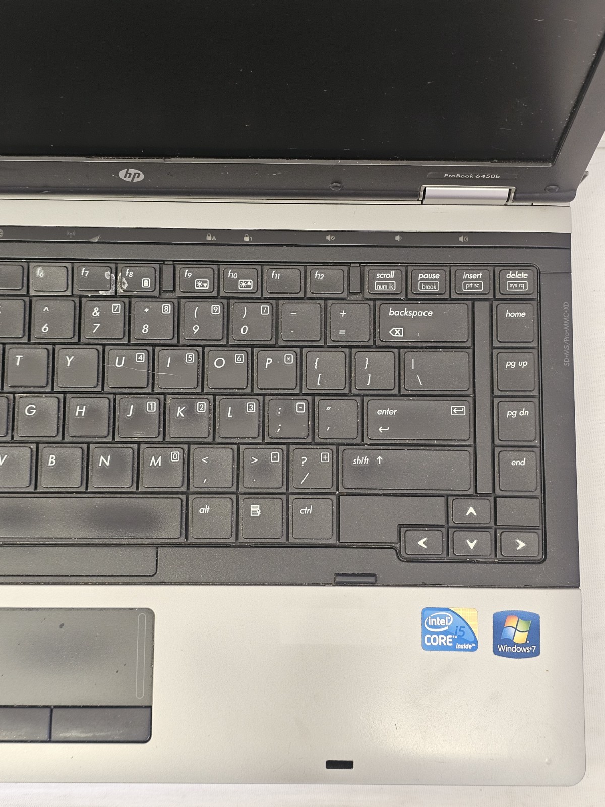HP ProBook 6450b Laptop – Intel i5-M520 – 4GB RAM – 128GB SSD NO BATTERY WIN 10