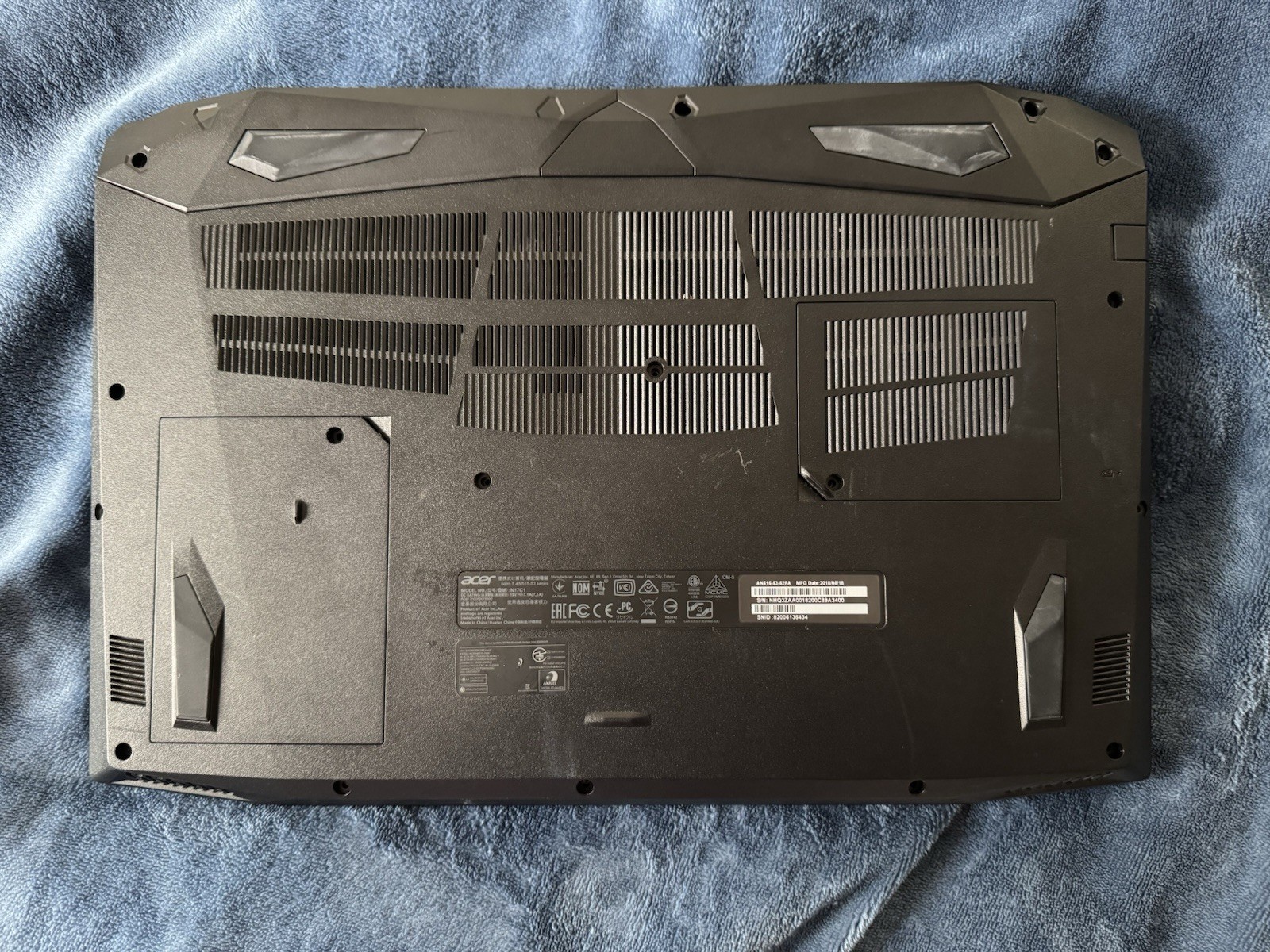 Acer Nitro 5 AN515-53-52FA Gaming Laptop Parts Only, No SSD/RAM/Power