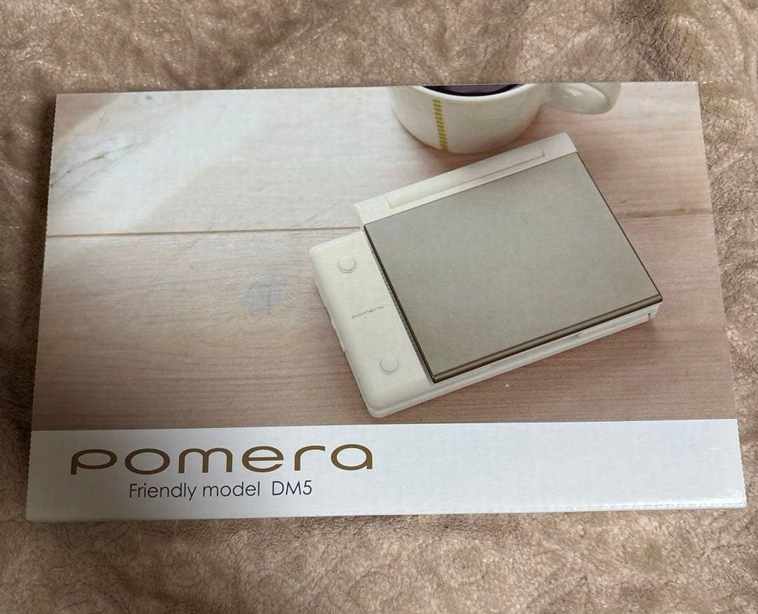[Excellent Condition] KING JIM Digital Memo ‘Pomera’ DM5 Sparkling Silver