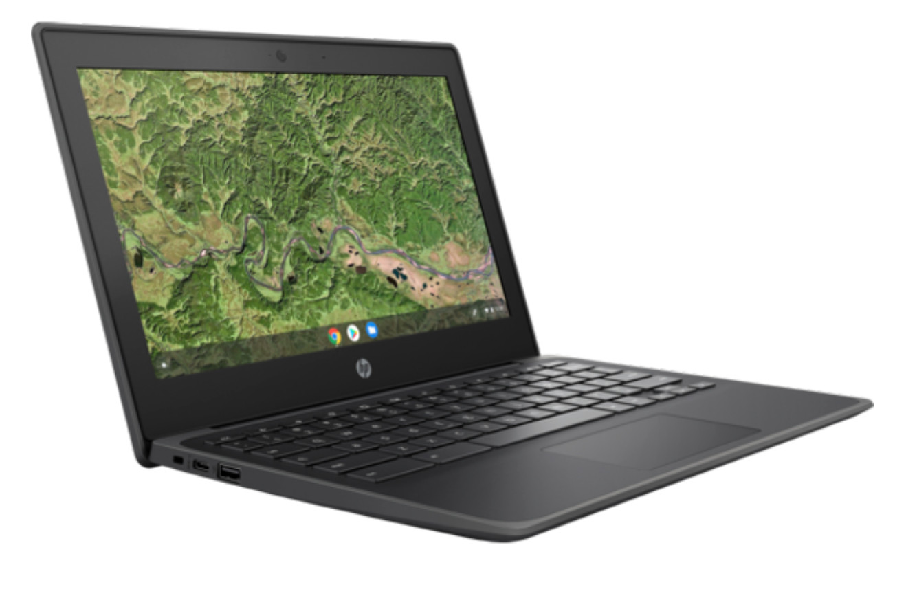 HP 11.6″ Chromebook, AMD A4, 4GB RAM, 32GB Storage, Black 16W64UT#ABA