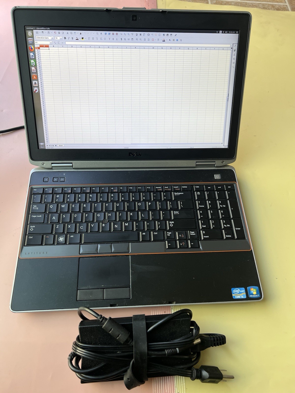 Dell Latitude E6520 Core i5-2540M 4GB RAM 128GB SSD WEBCAM BLUETOOTH 1920X1080