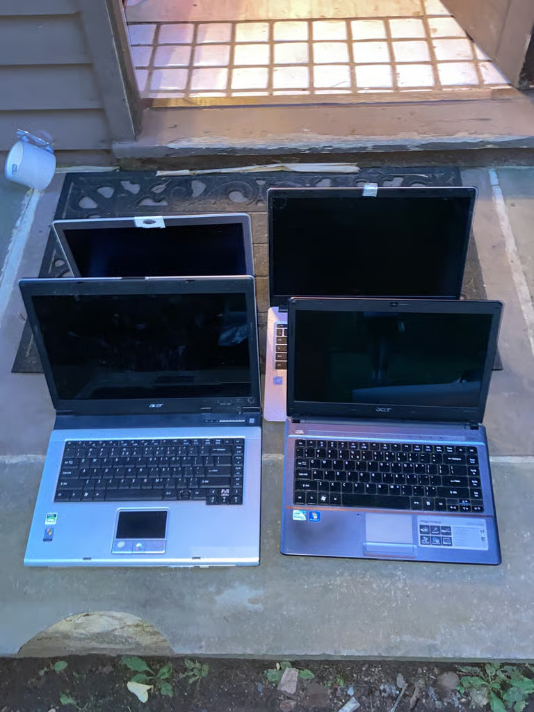4x Acer Laptop Lot – CB3-431, CB315-3H, 3000 & 4810T Series | No Boot | As-Is