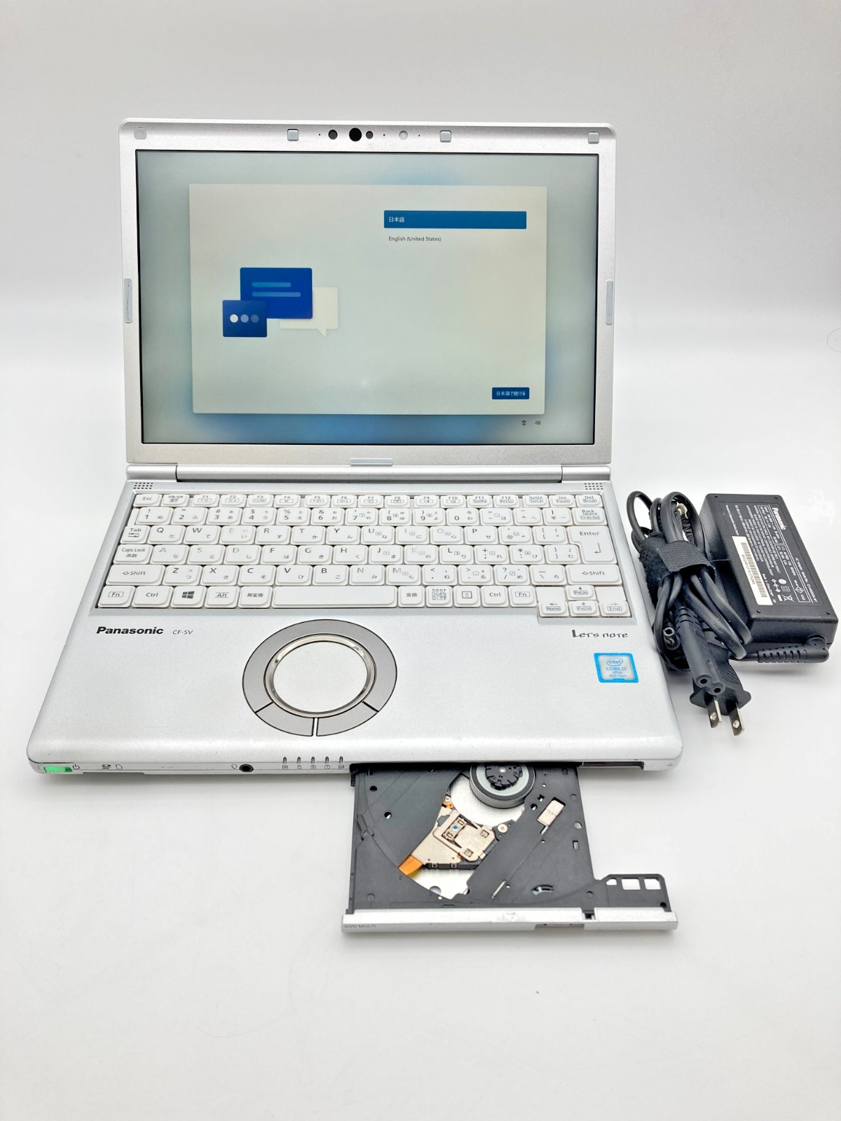 Panasonic Let’s note CF-SV8 Core i7-8665U RAM 16GB SSD 256GB ODD WUXGA w/ AC