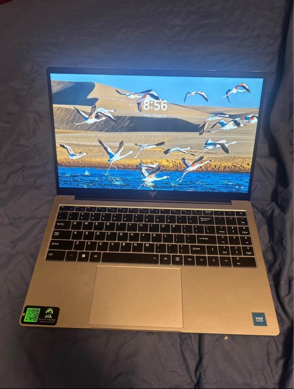Ami 15.6in Laptop Intel Celeron N5095 16GB RAM 512GB SSD Windows Silver