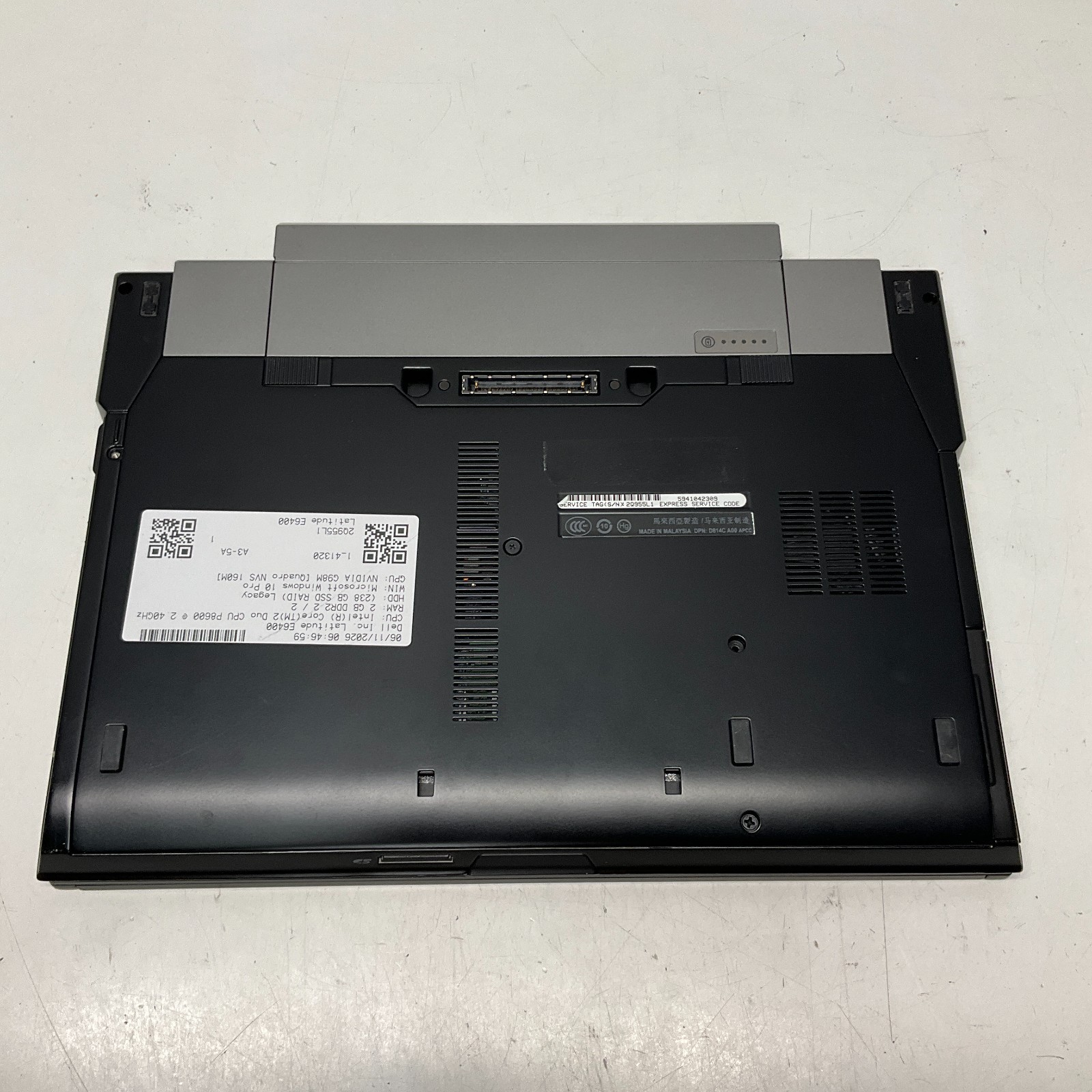 Dell Latitude E6400 Laptop Core 2 Duo 2GB RAM 250GB SSD WiFi Win 10 Pro