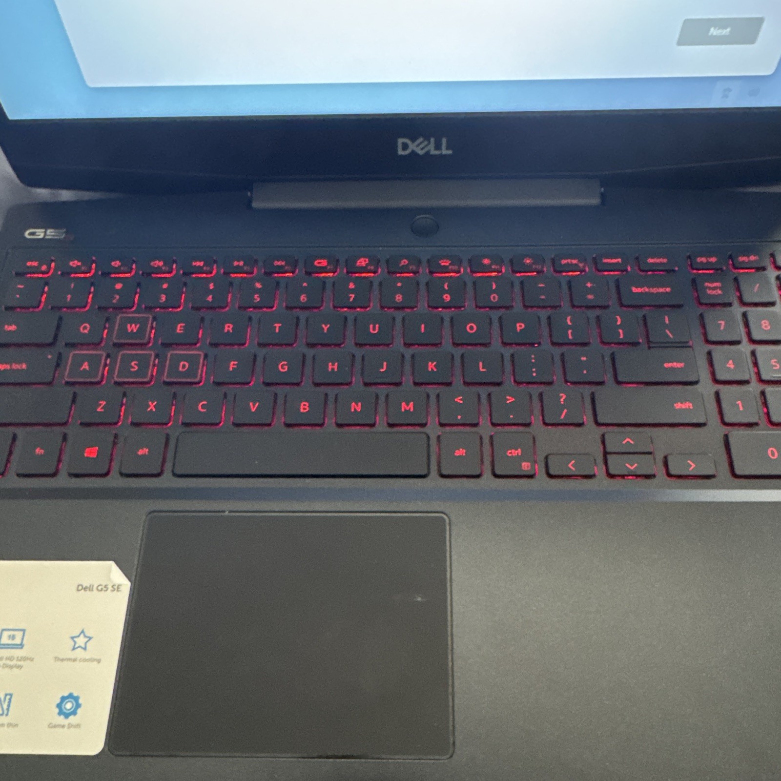 Dell G5 SE 15.6″ Gaming Laptop Ryzen 5 4000 16GB 512GB SSD Radeon RX W11 Silver