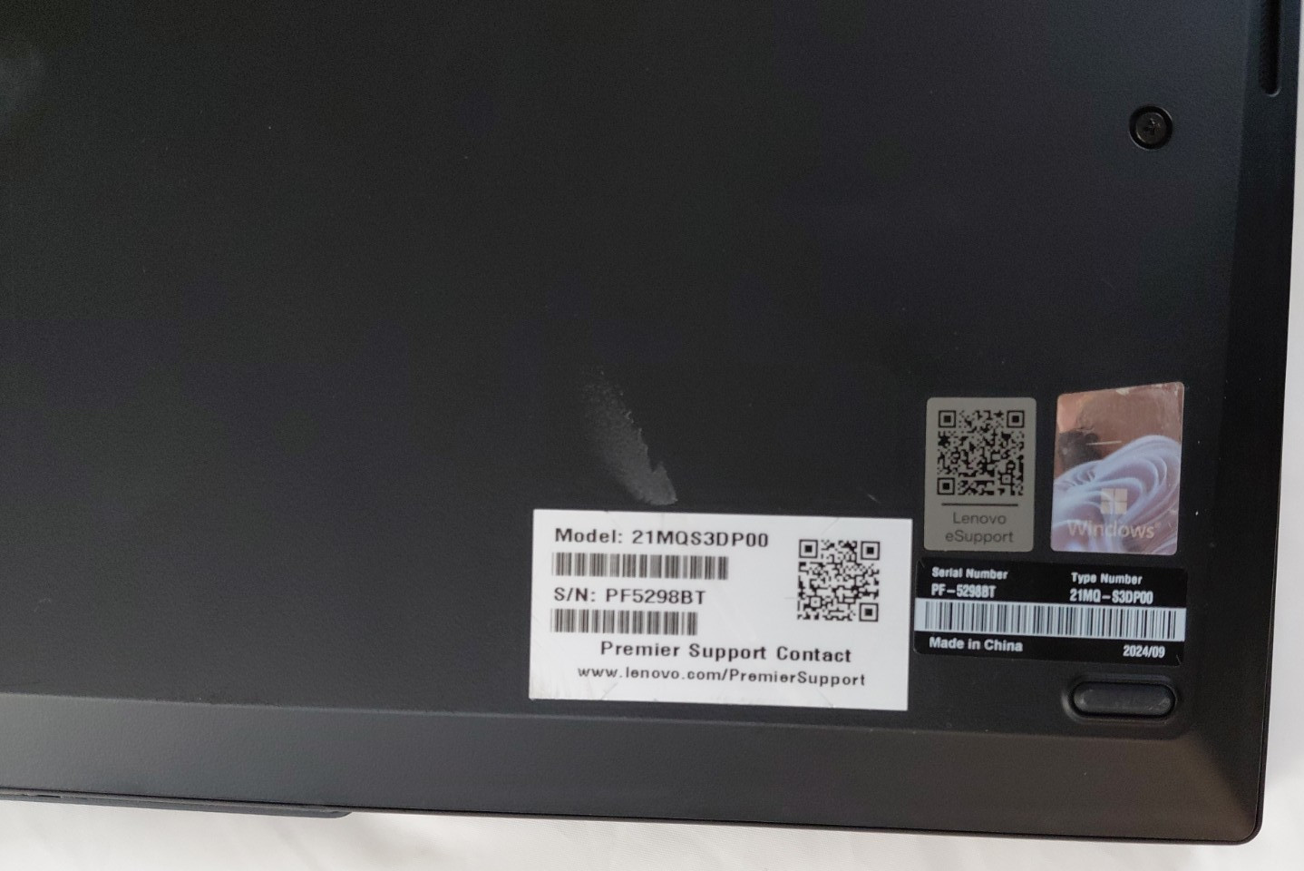 Lenovo ThinkPad T16 Gen 3 21MN 16″ Ultra 7 165U 1.7GHz 16GB RAM 512GB SSD