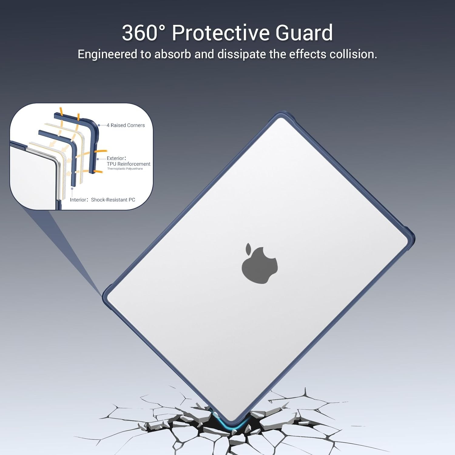 13.6 inch MacBook Air Case A3449 A3240 A3113 A2681 M5 M4 M3 M2 2026-2022