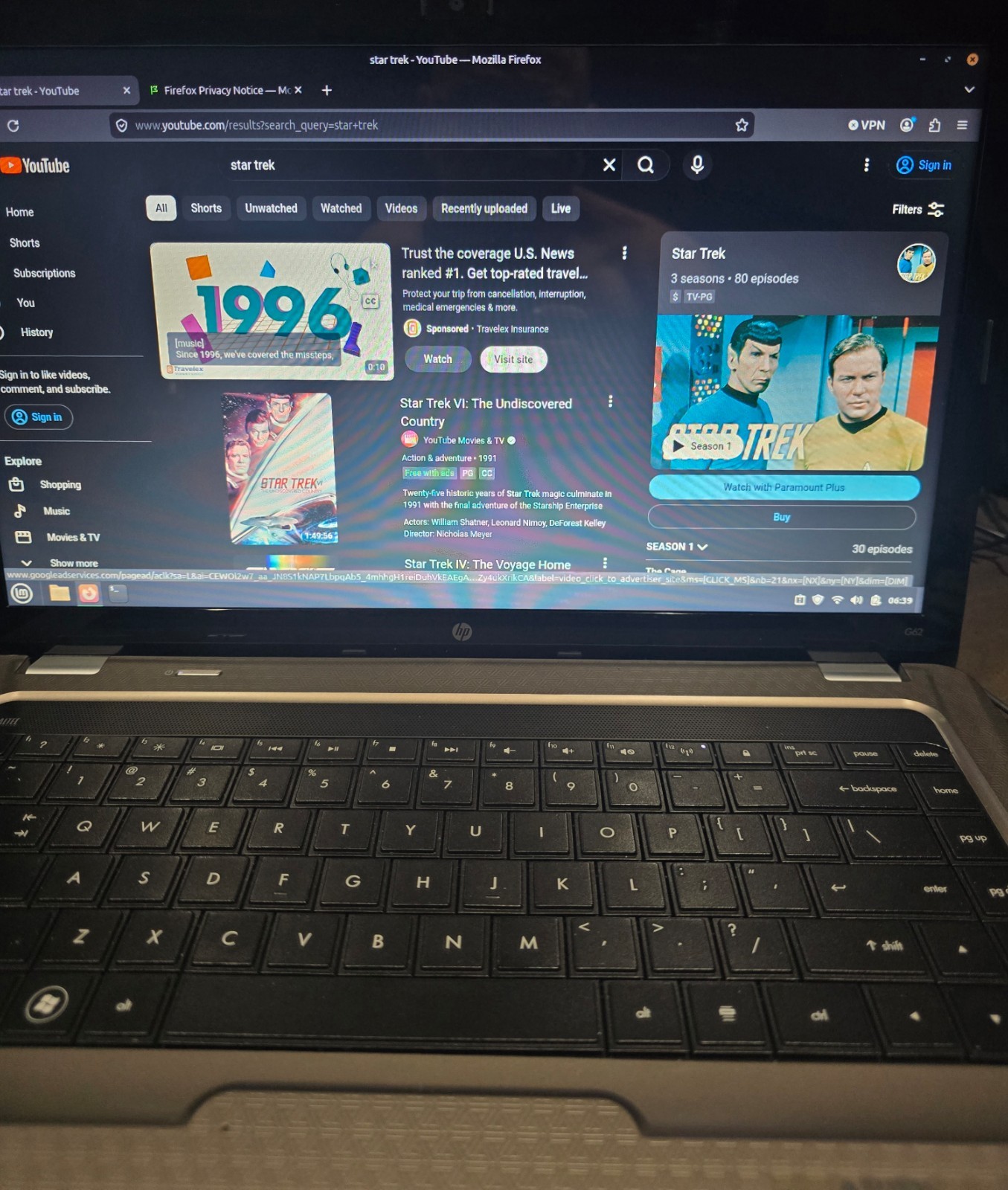 Laptop -15.6″ Linux-OS-Internet Ready W/Game Controller