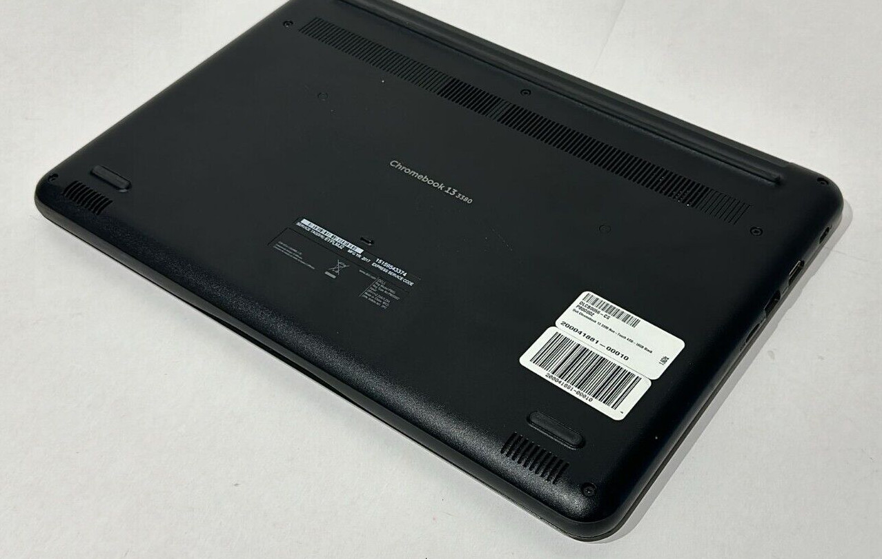 Dell Chromebook 13′ 3380 (P80G002) 4GB 16GB Black Good Condition
