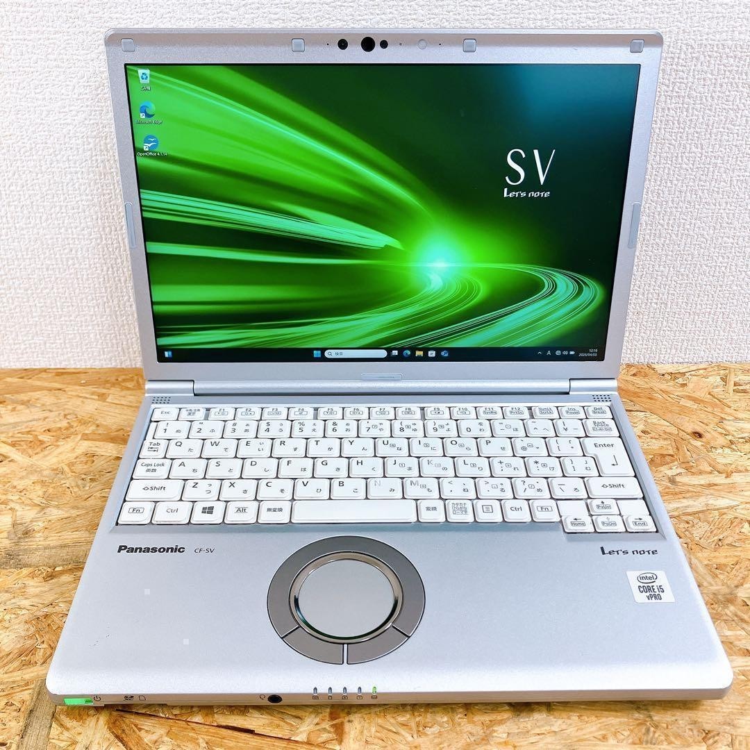 Panasonic Let’s Note CF-SV9 Core i5-10310U 8GB 256GB SSD Win11 Pro Wi-Fi 6