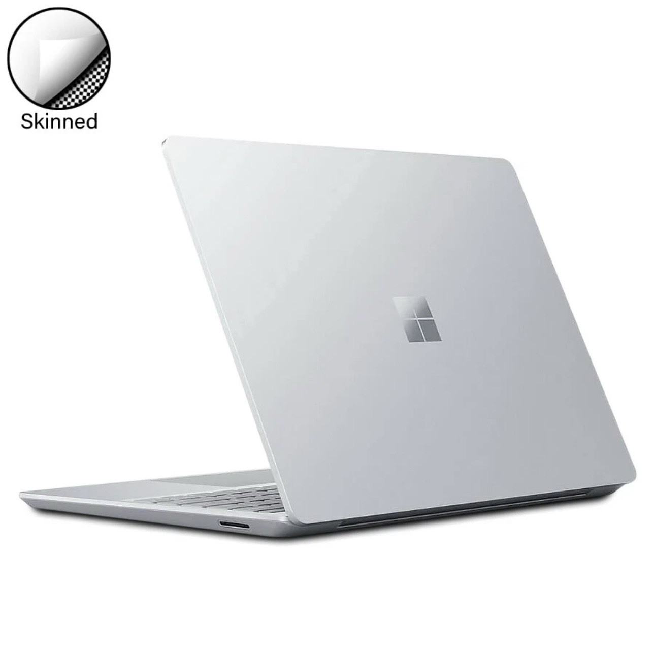 Microsoft Surface Laptop Go 12.4″ Silver & Beige Hard Shell Case