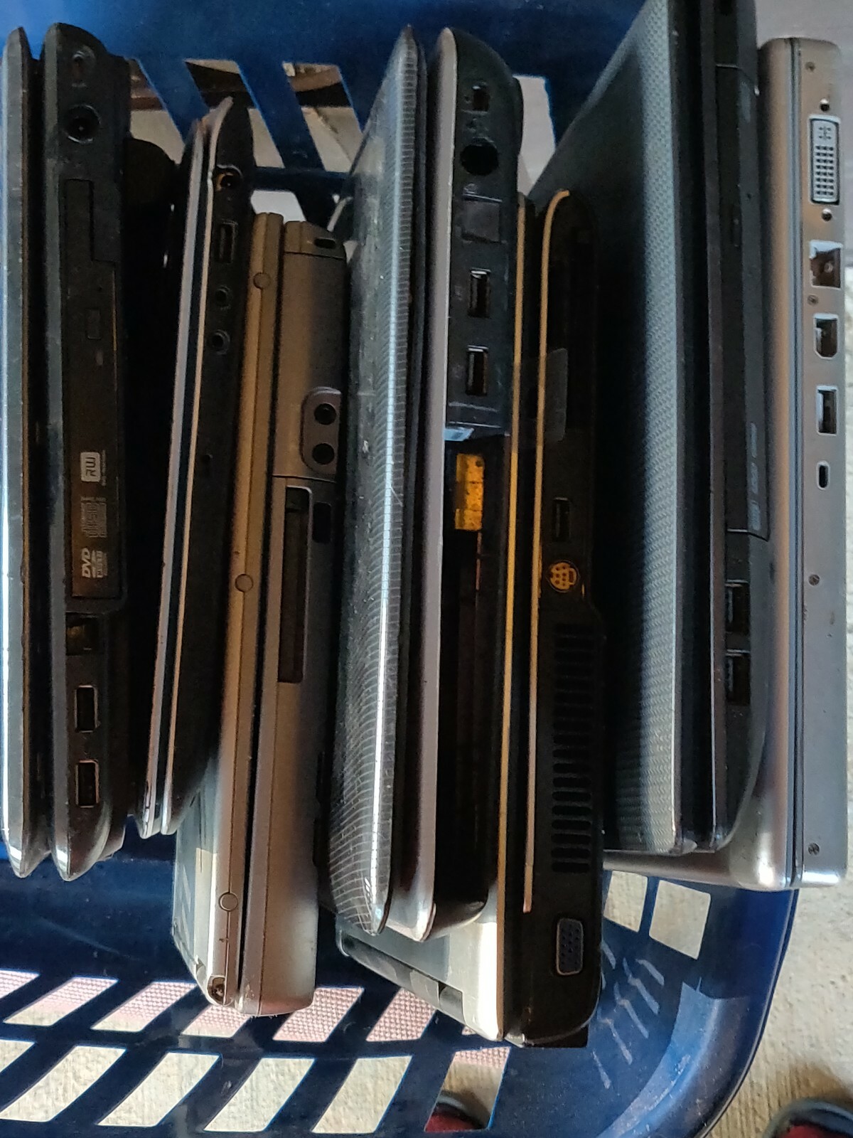 (Lot of 7) Laptops As-Is***PARTS ONLY*** NR. Read description & look at photos