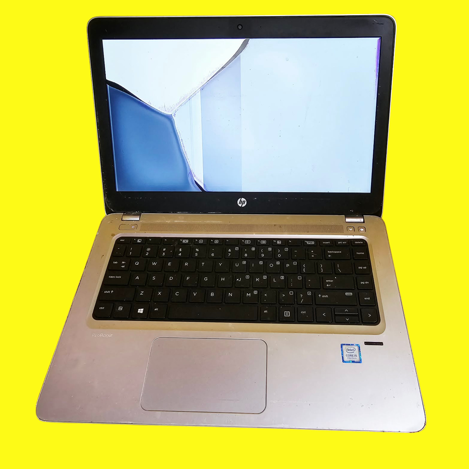 ⚡POWERS ON BUT CRACKED LCD⚡HP PROBOOK 440 G4 14″ WINDOWS INTEL CORE HD LAPTOP PC