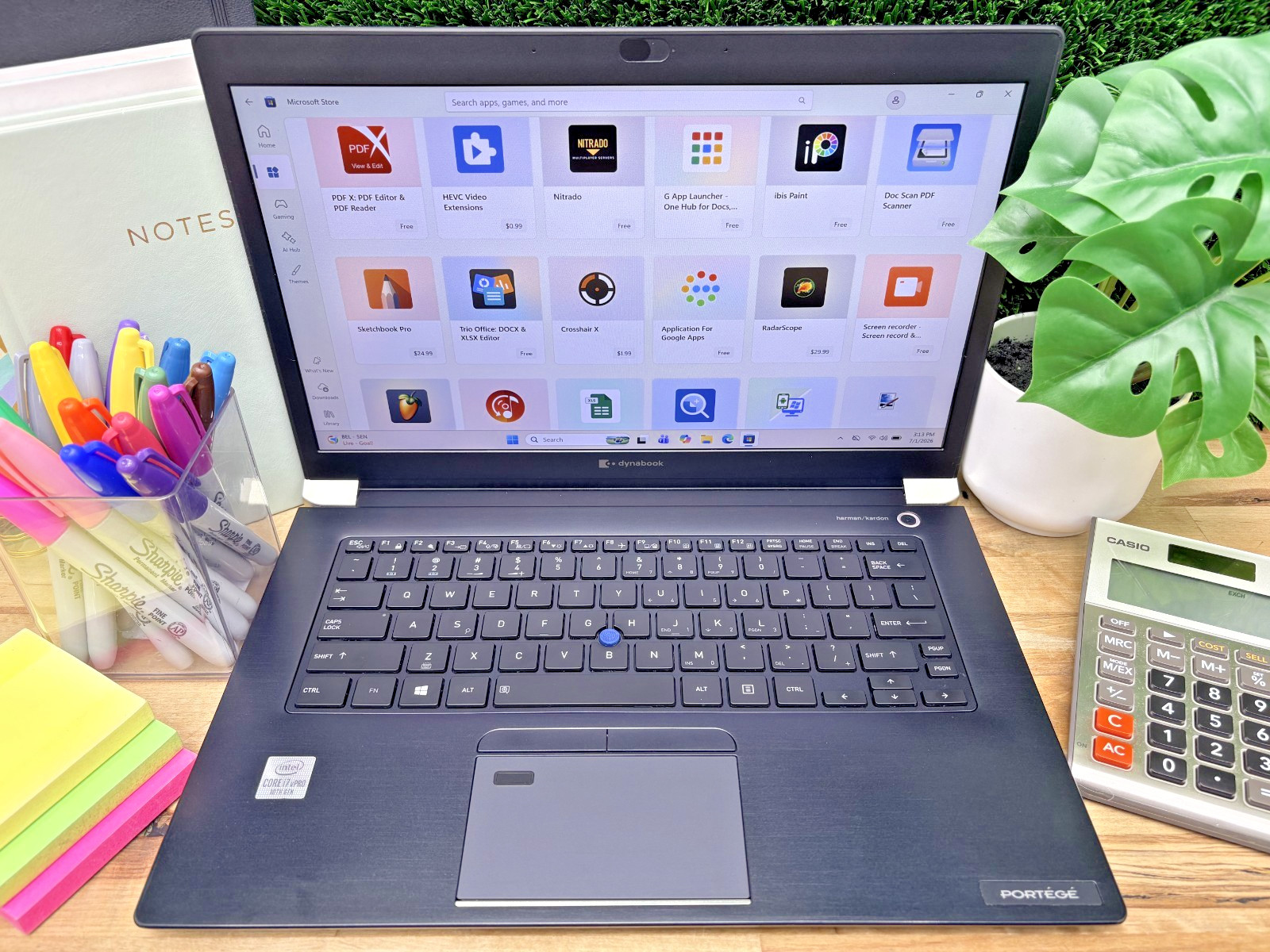 Toshiba DynaBook Intel i7-10th Gen 1.10GHz 16GB RAM 256GB SSD Win 11 Pro B.L.*