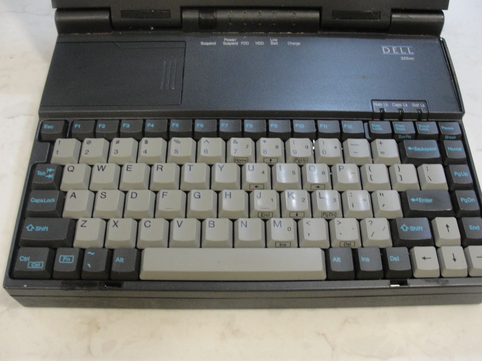 Vintage Dell 325NC 1st Color Notebook Laptop