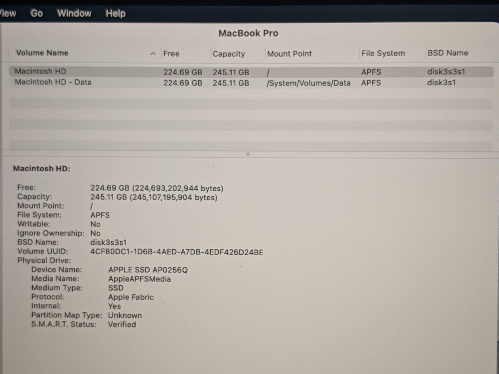 Apple MacBook Pro A2338 (2020) 13.3″ M1 3.2GHz 8GB 256GB MYDA2LL/A 100tt +PA