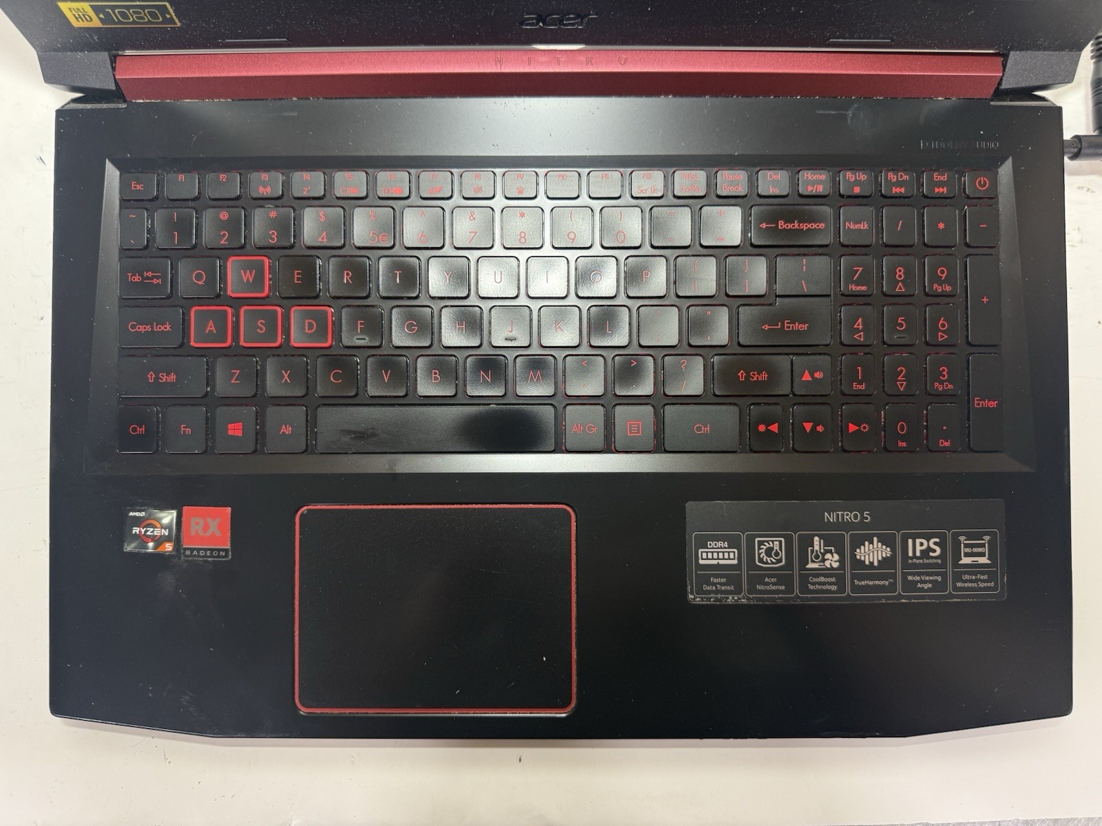 Acer Nitro 5 AN515-42 Gaming Laptop Ryzen 5 2500U 16GB RAM 1TB HDD RX560X 15.6″