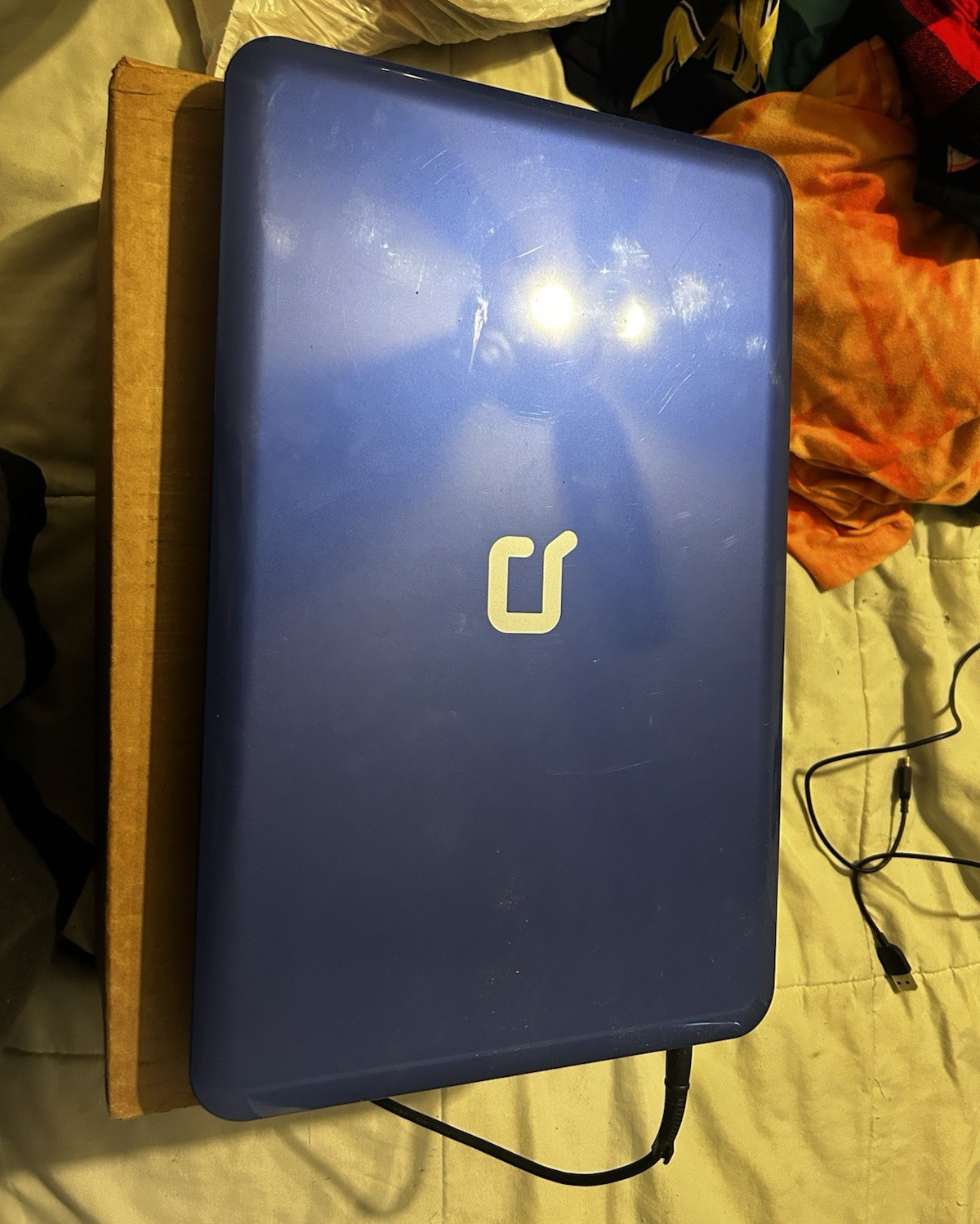 Compaq CQ58 15.6″ Blue Laptop AMD E1-1500 4GB RAM 500GB HDD Win 8 Charger