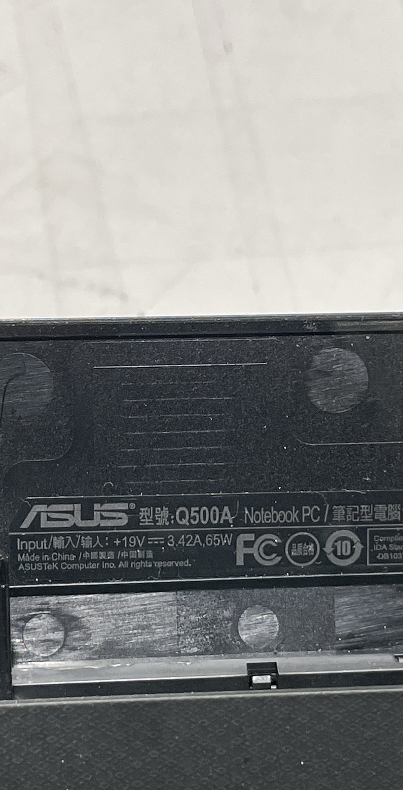Asus Q500A C9NOAS117181366 X502C D5NOCV430054203 65W Laptop No HDD Lot of 2