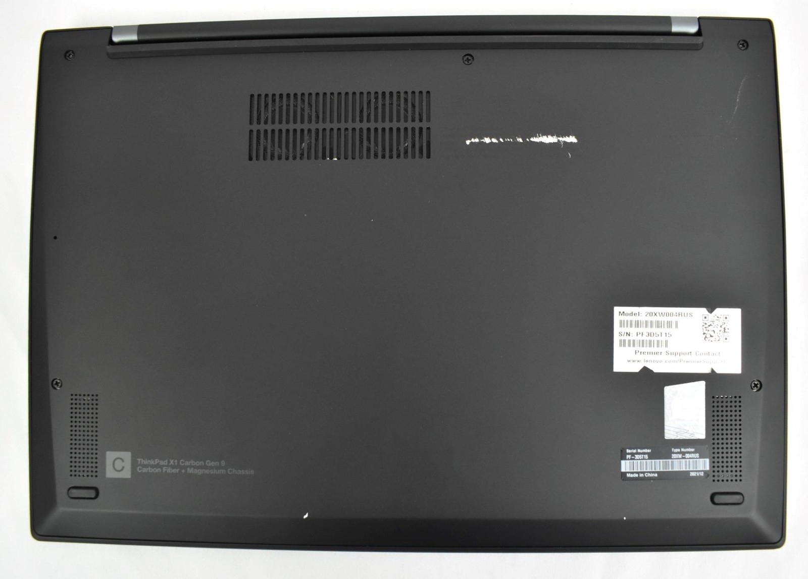 Lenovo ThinkPad X1 Carbon Gen 9 Touch i7-1185G7 3.0GHz 16GB 512GB SSD No OS *See