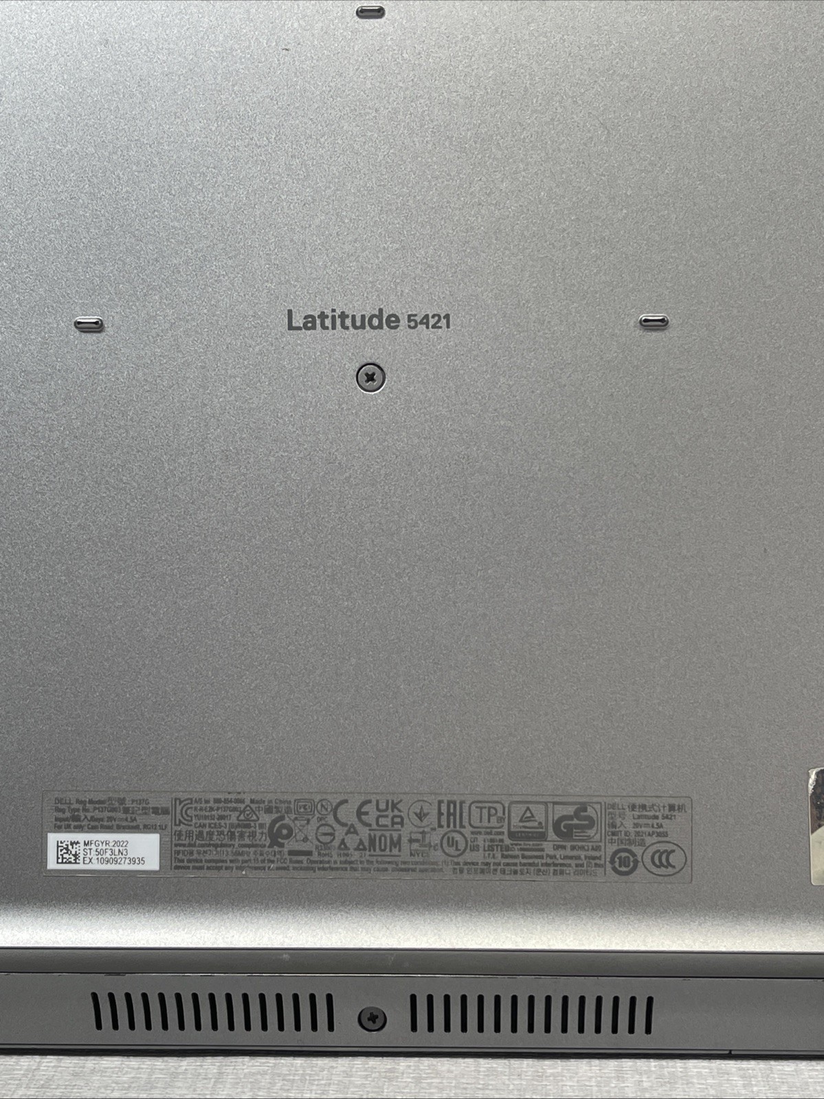 Dell Latitude 5421 Core i5-11500H 2.4 GHz 16GB RAM 256GB SSD