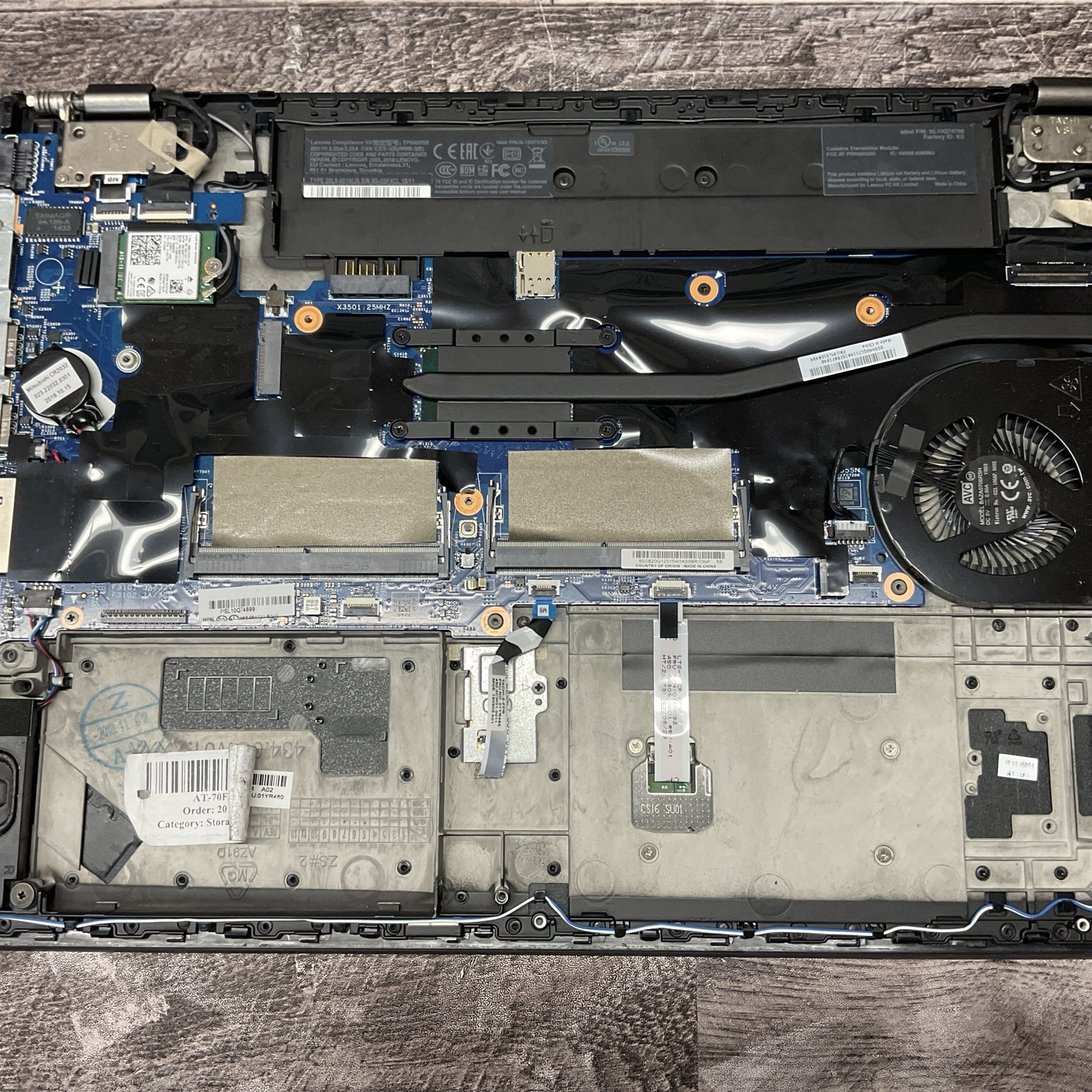 Lenovo ThinkPad T580 / i5 8th Gen / BIOS Unlocked / No RAM / No SSD / O20