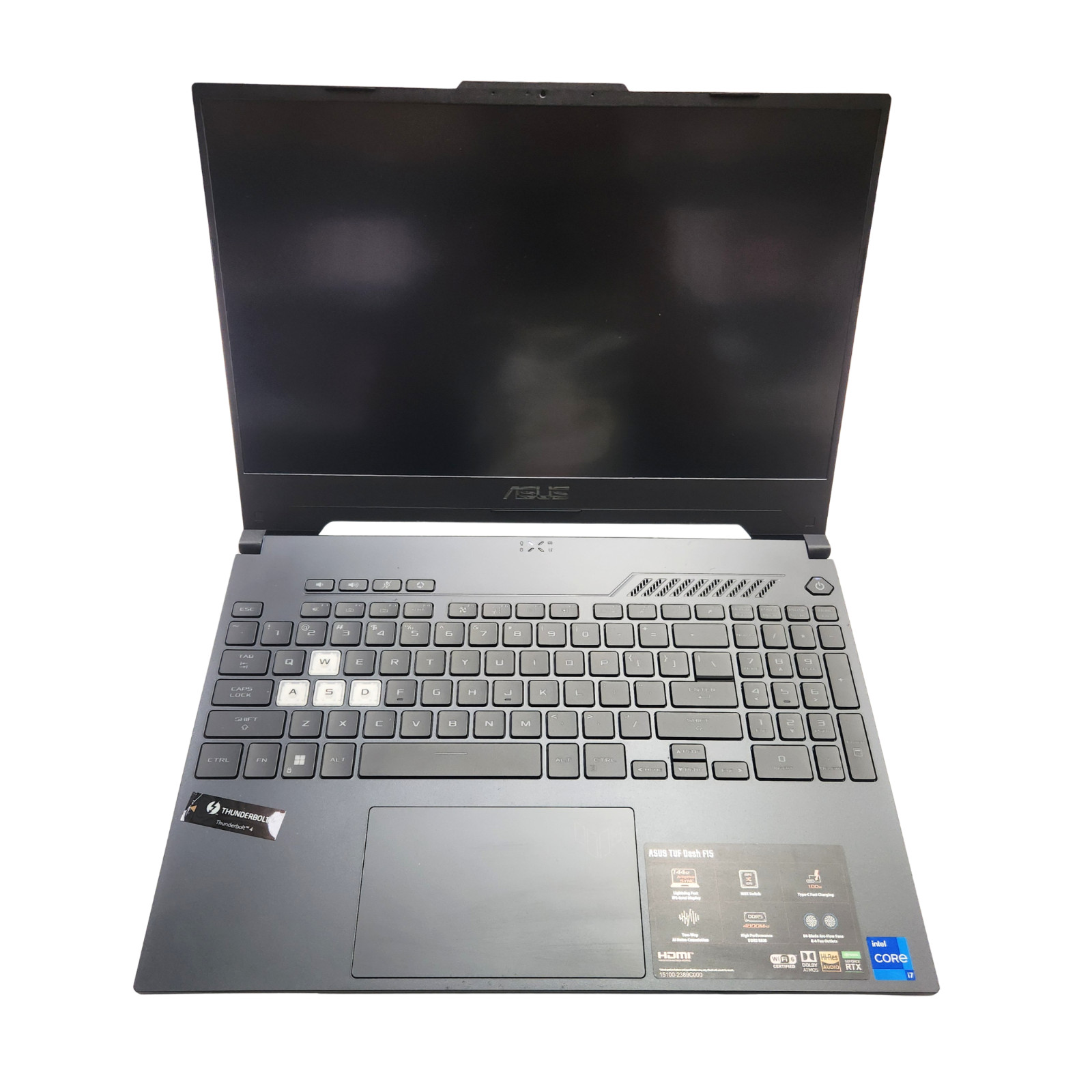 ASUS TUF Dash 15 15.6 FHD 144Hz i7-12650H 16GB RAM 512GB SSD RTX 3060 Win11 Home