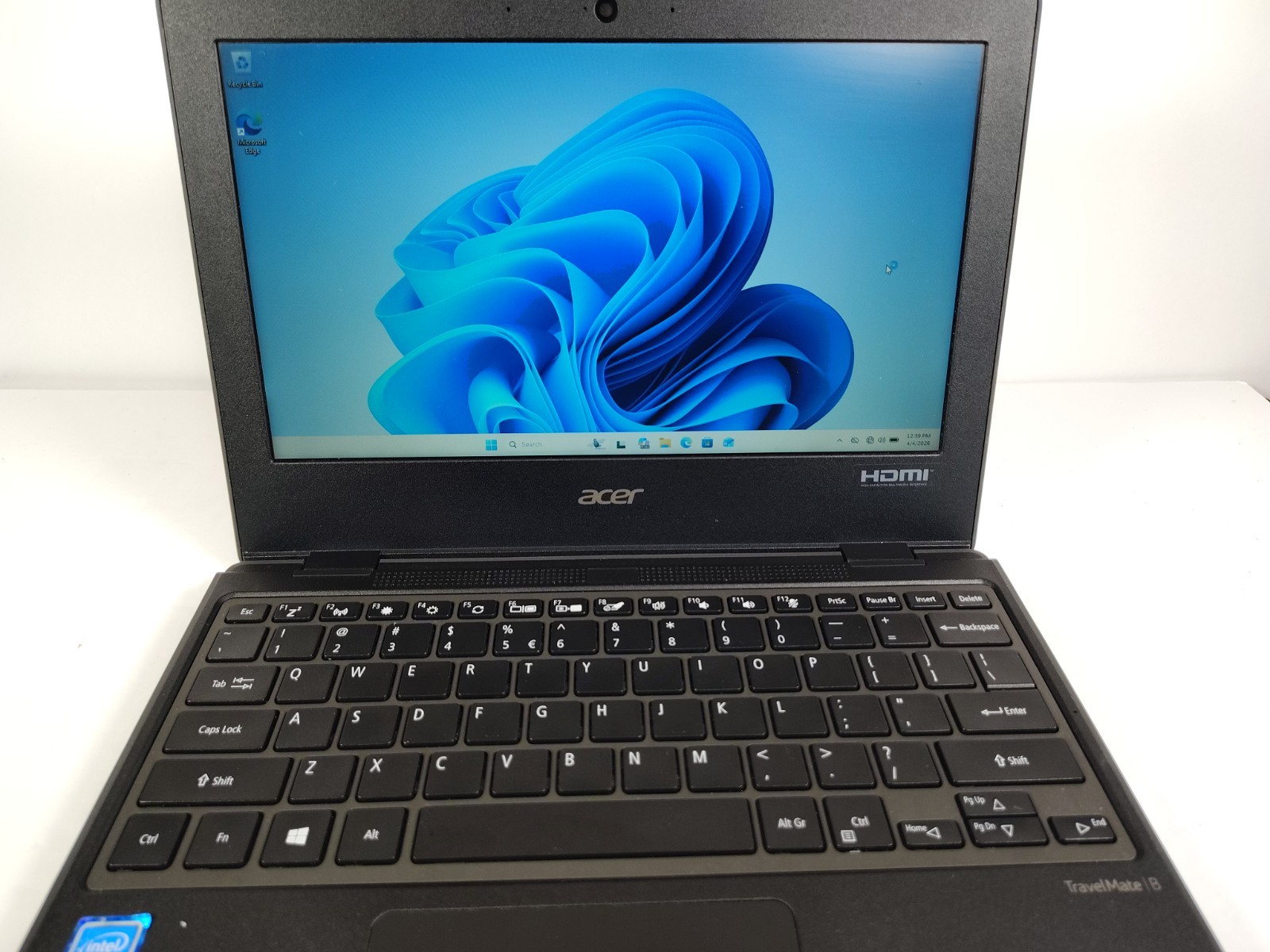 Acer TravelMate B3 B311-31 Laptop PC Computer w/Charger & Case – Windows 11 Pro