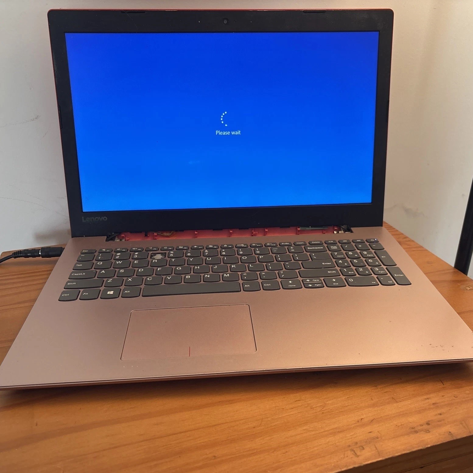 red Lenovo laptop Idea pad 330-15ikb 8 GB RAM, read issues, microsoft arc mouse