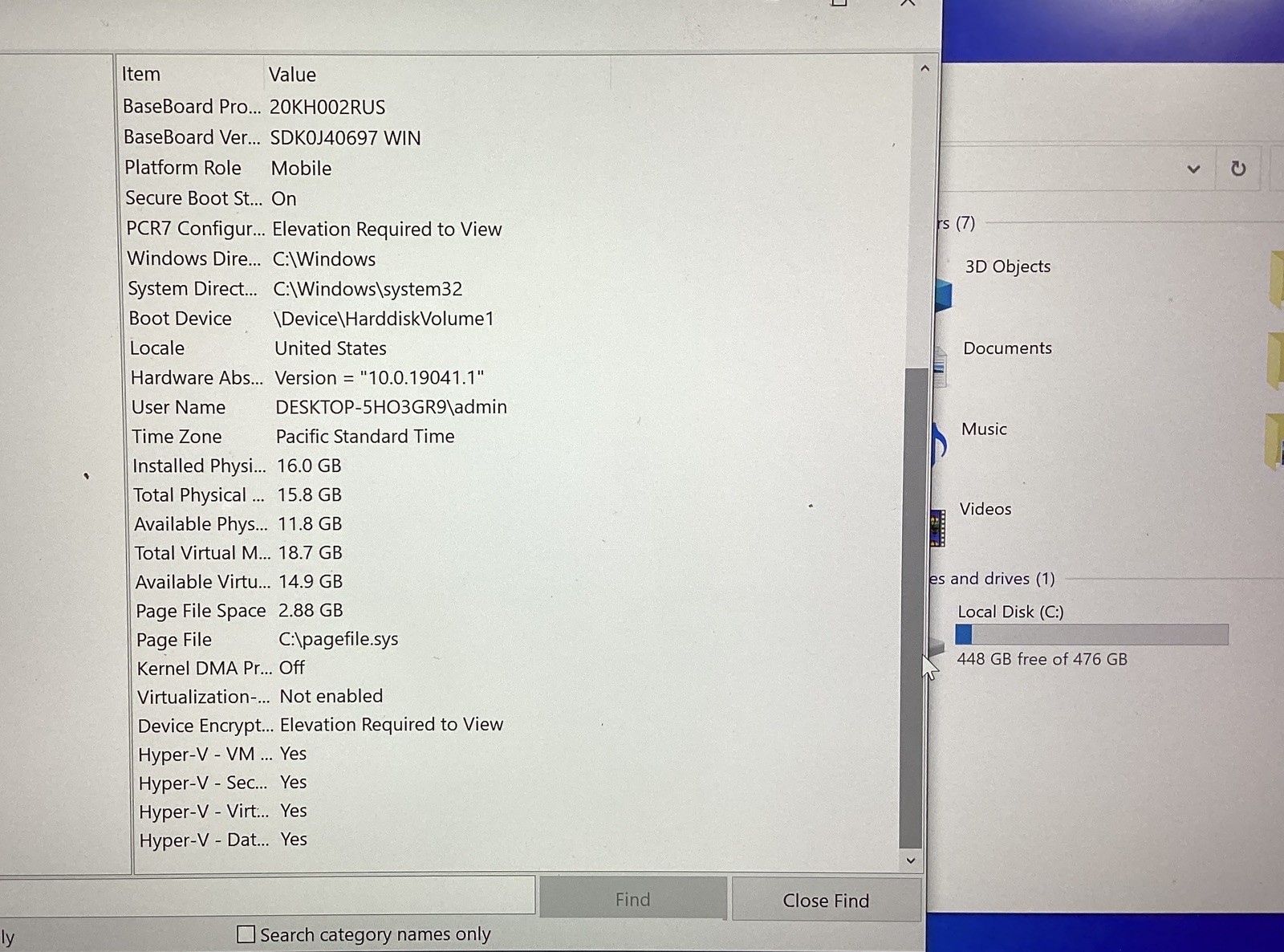 Lenovo ThinkPad X1 Carbon 6th i7-8650U 16GB RAM 512GB SSD See Pics/Description