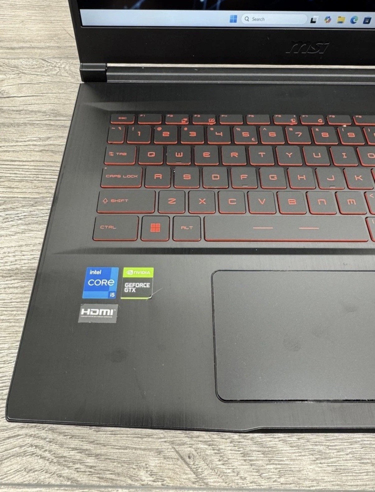 MSI GF63 Thin 11SC-693 GTX 1650 Core i5-11400H 2.7GHz 8GB RAM 256GB SSD 15.6″