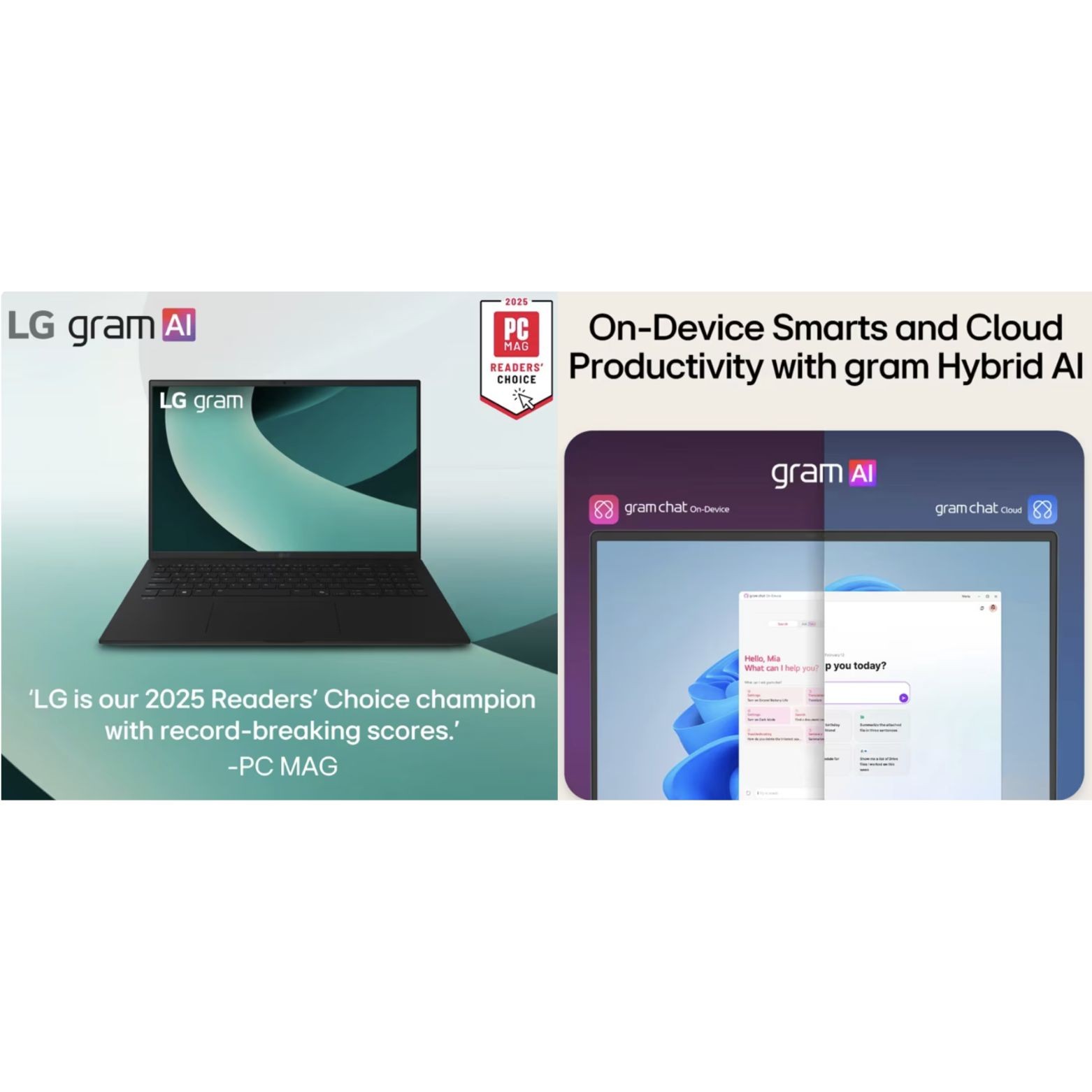 LG gram 17″ WQXGA Touch Intel Ultra 7-258V 2.20 GHz 32GB 2TB SSD W11H Laptop, BK
