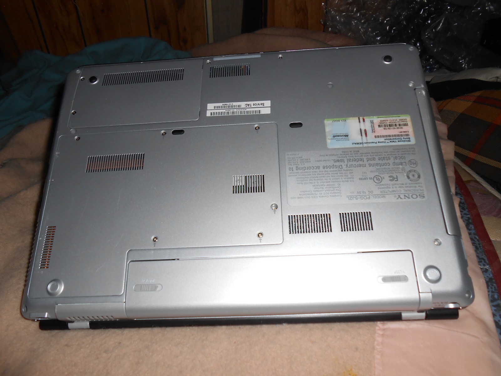 Red Sony Vaio CR Windows 7 Activated Laptop