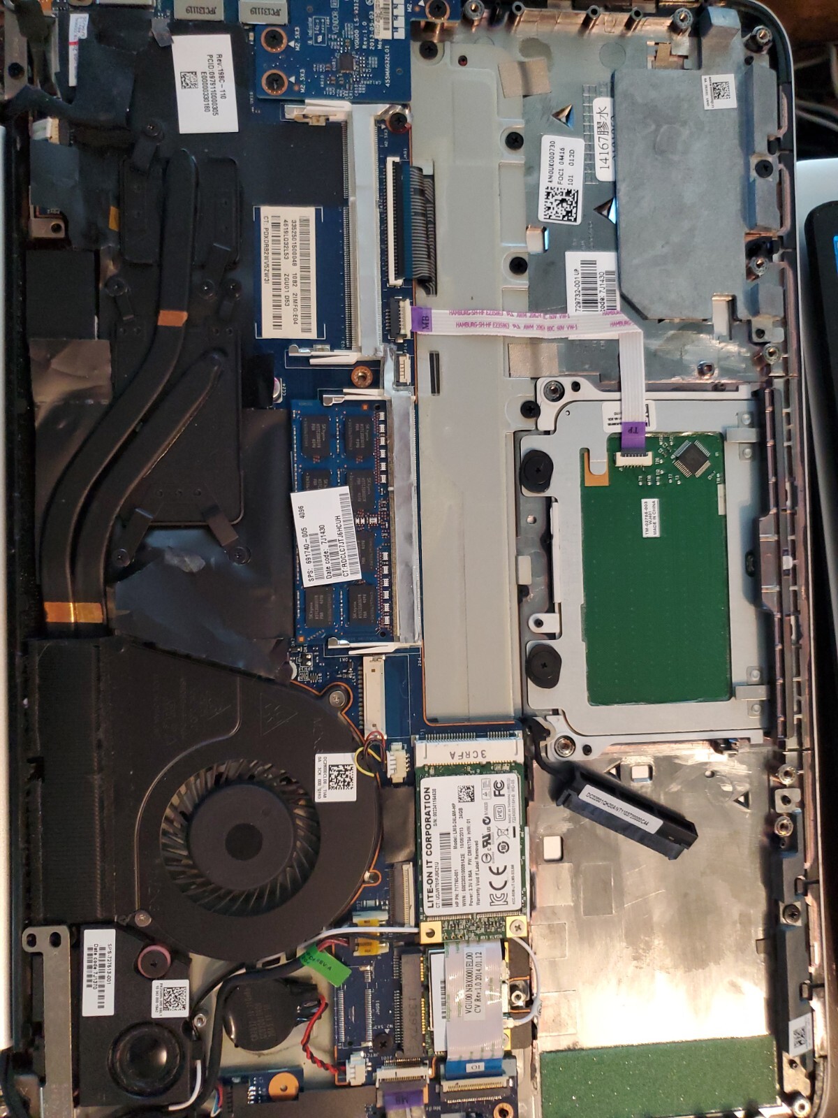 HP ENVY TS 14 SLEEKBOOK E1M98AV 1.6GHZ | 4GB RAM. sell for part