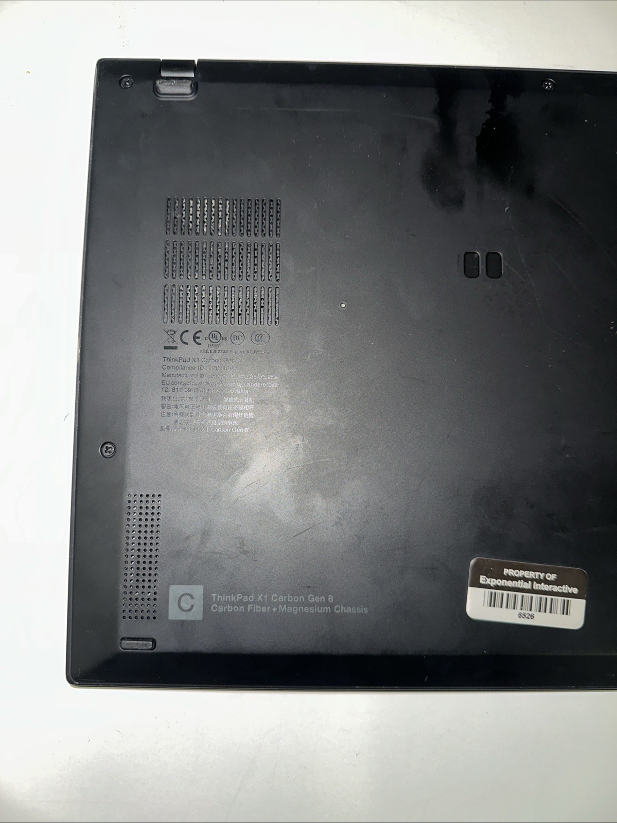 Lenovo ThinkPad X1 Carbon 8th Gen 14″ i7-10610U, 16GB RAM, 512GB SSD, Win 11 Pro