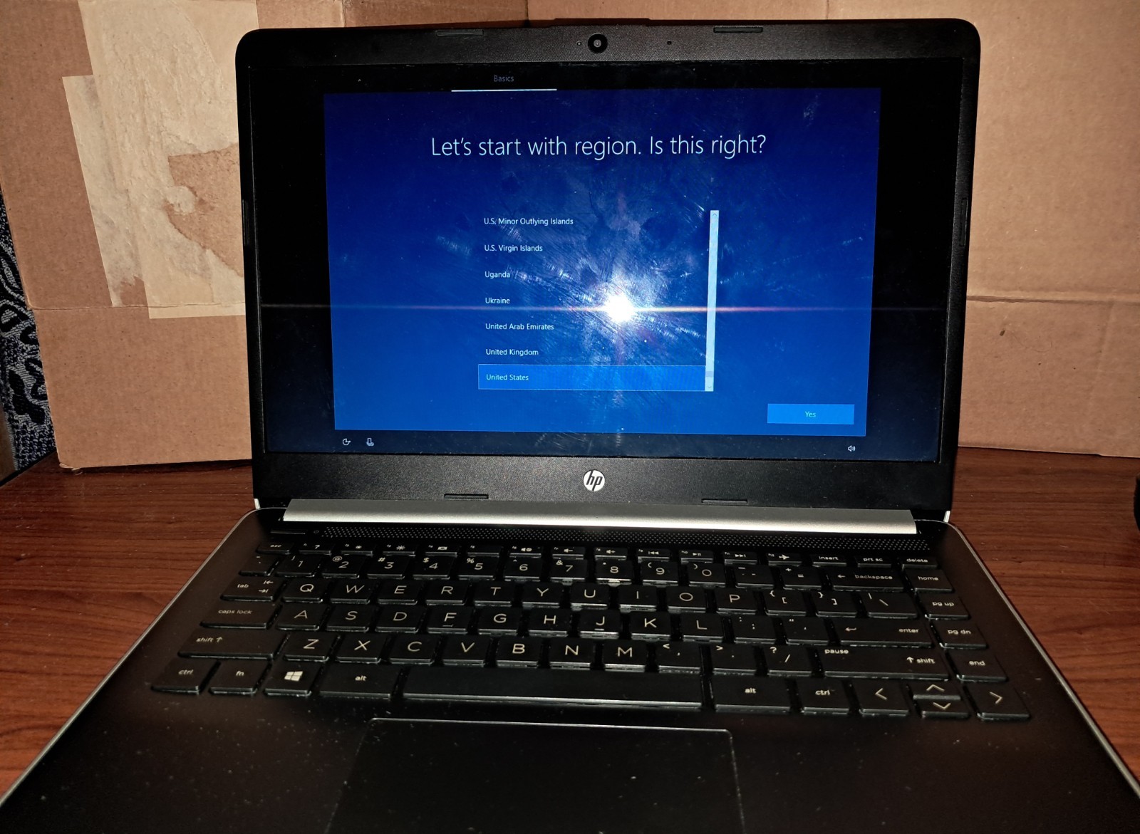 HP 14-dk0002dx 14″ Laptop AMD A9 8GB RAM 128GB SSD Windows 10 Ready