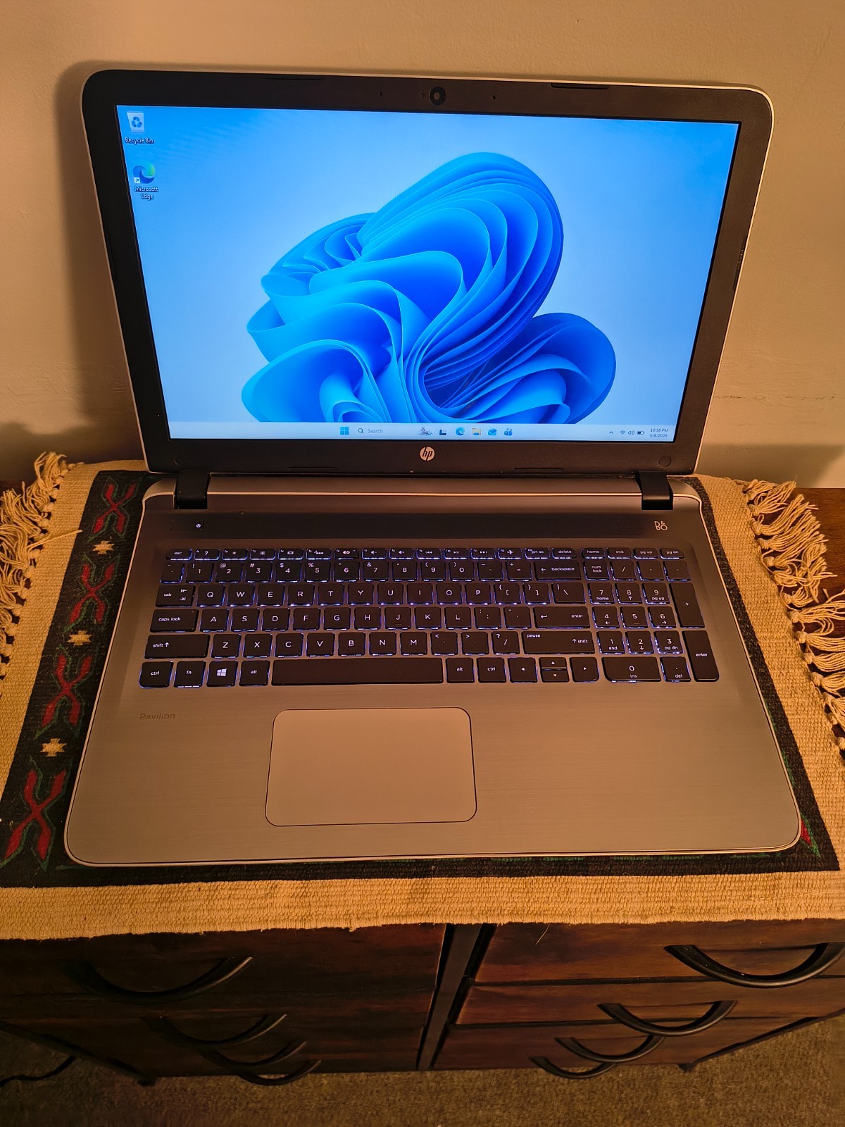 HP Pavilion 15-ab223cl touch/bklt KB Core i5-5200U@2.2GHz 12GB 192GB SSD Wn11Hm