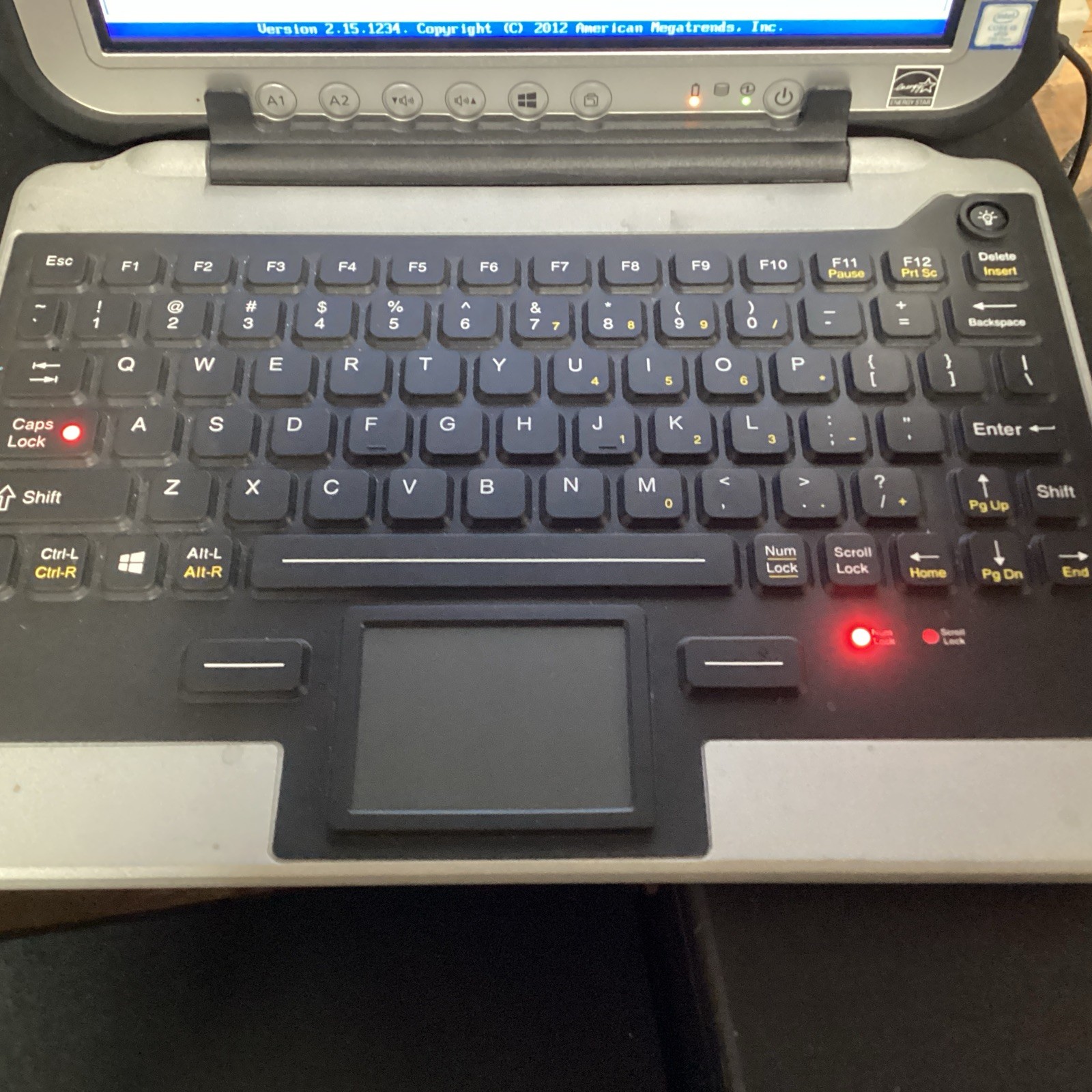 Panasonic Toughpad FZ-G1 MK5 i5 7300U@2.60GHz 8G Ram 256GB SSD W/Keyboard No OS