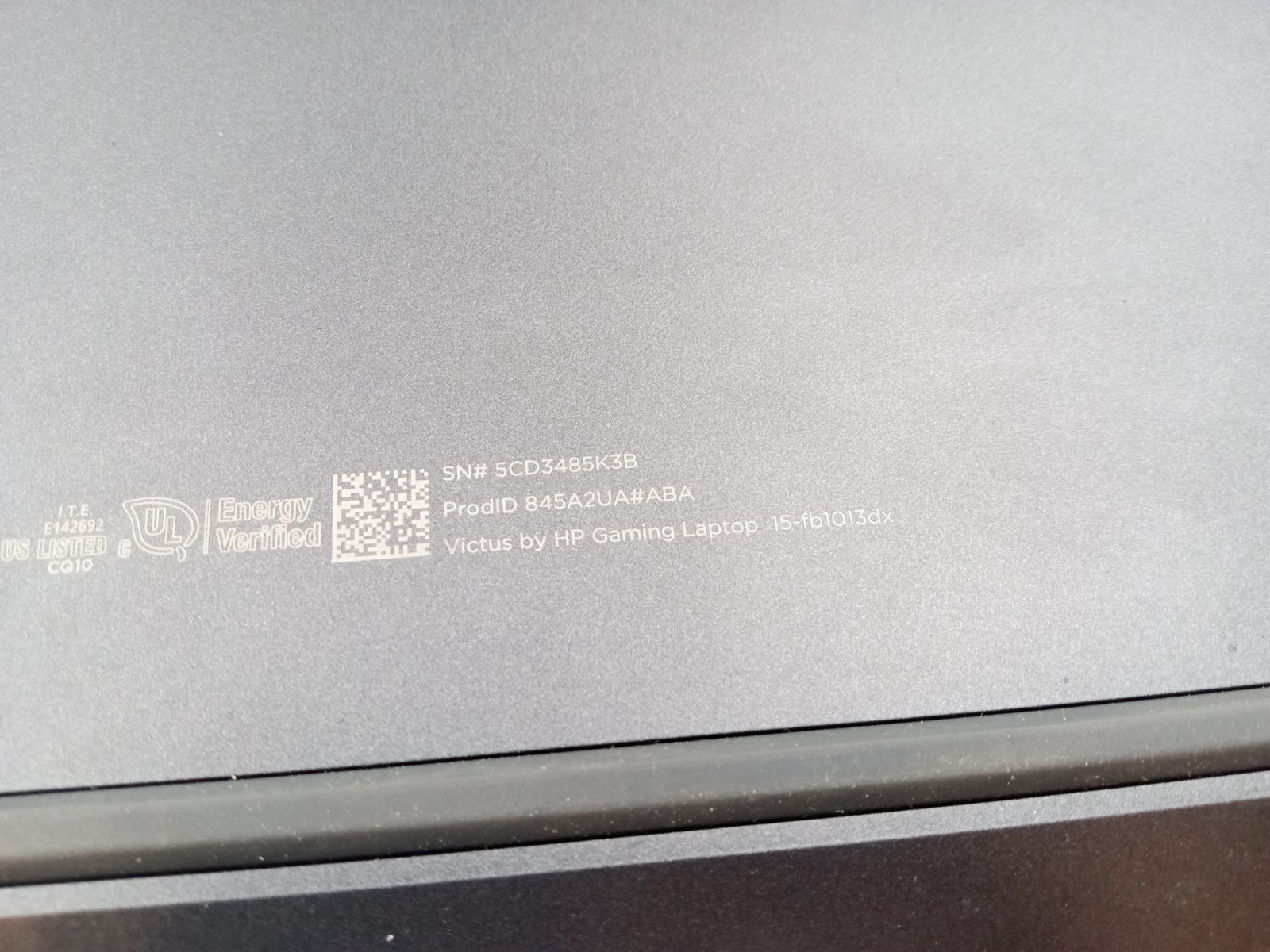 HP Victus 15-fb1013dx Laptop AMD Ryzen 5 7535HS RTX 2050 -BOOTS TO BIOS -READ!