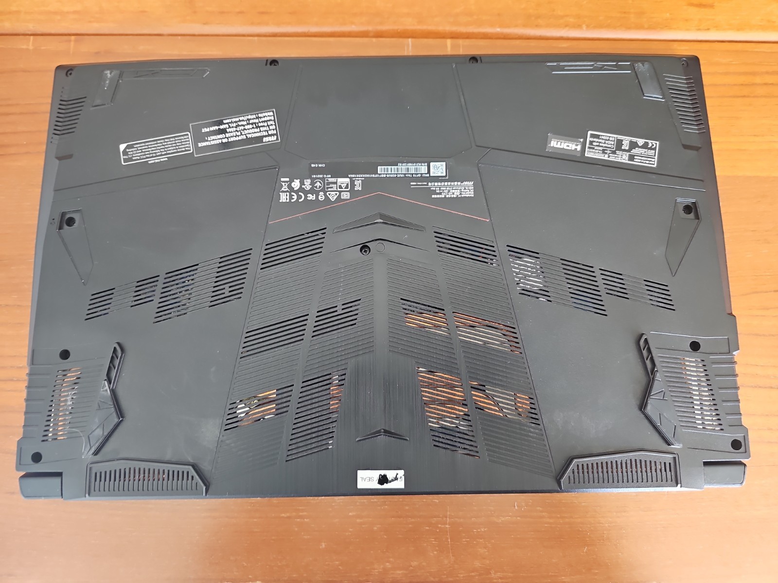 MSI GF75 THIN 10UE 17.5″ RTX3060 Laptop